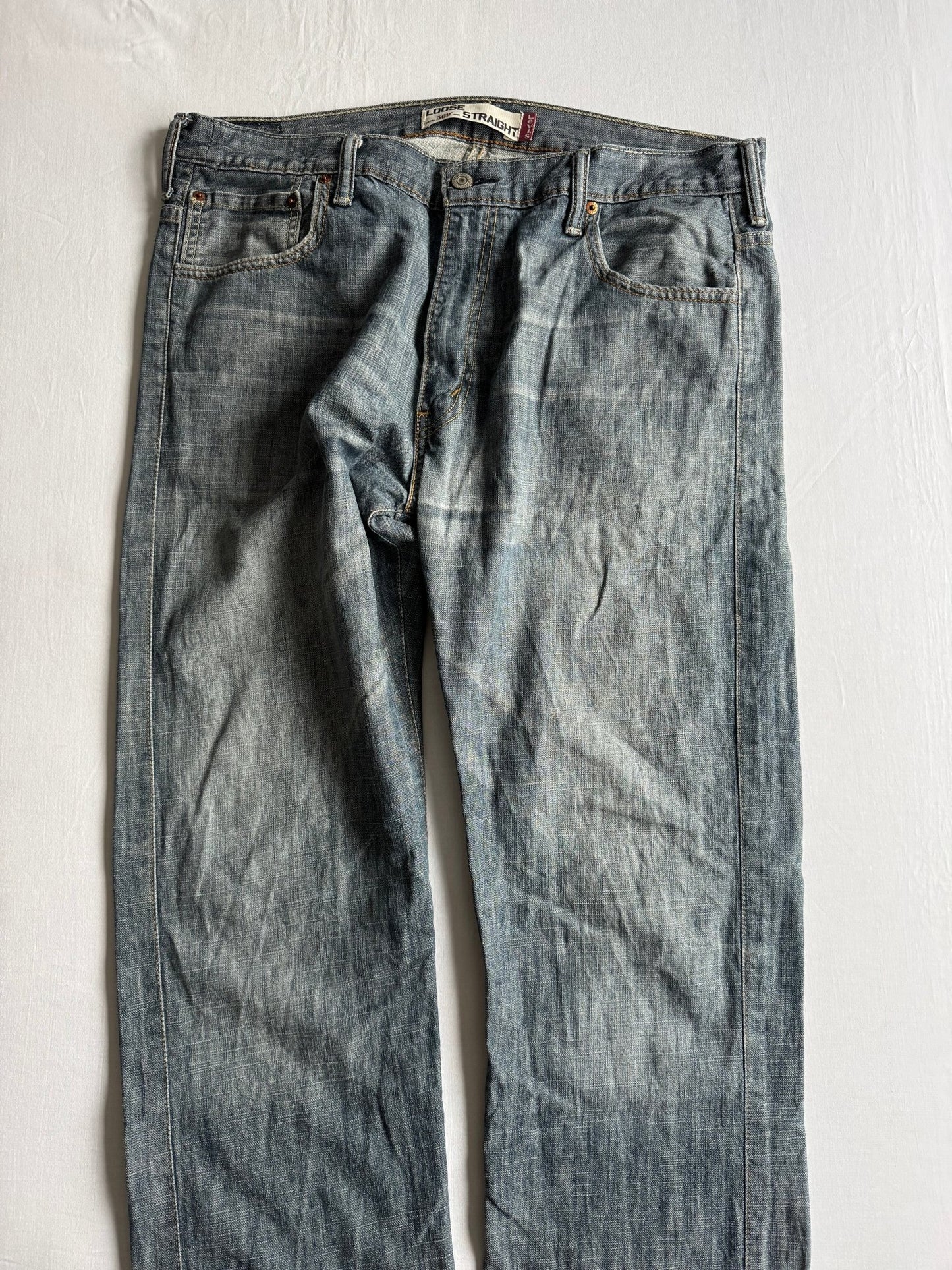 👖 Jeans Y2K Levi’s 569 Loose Fit – W36 / L34 - anbracaminte
