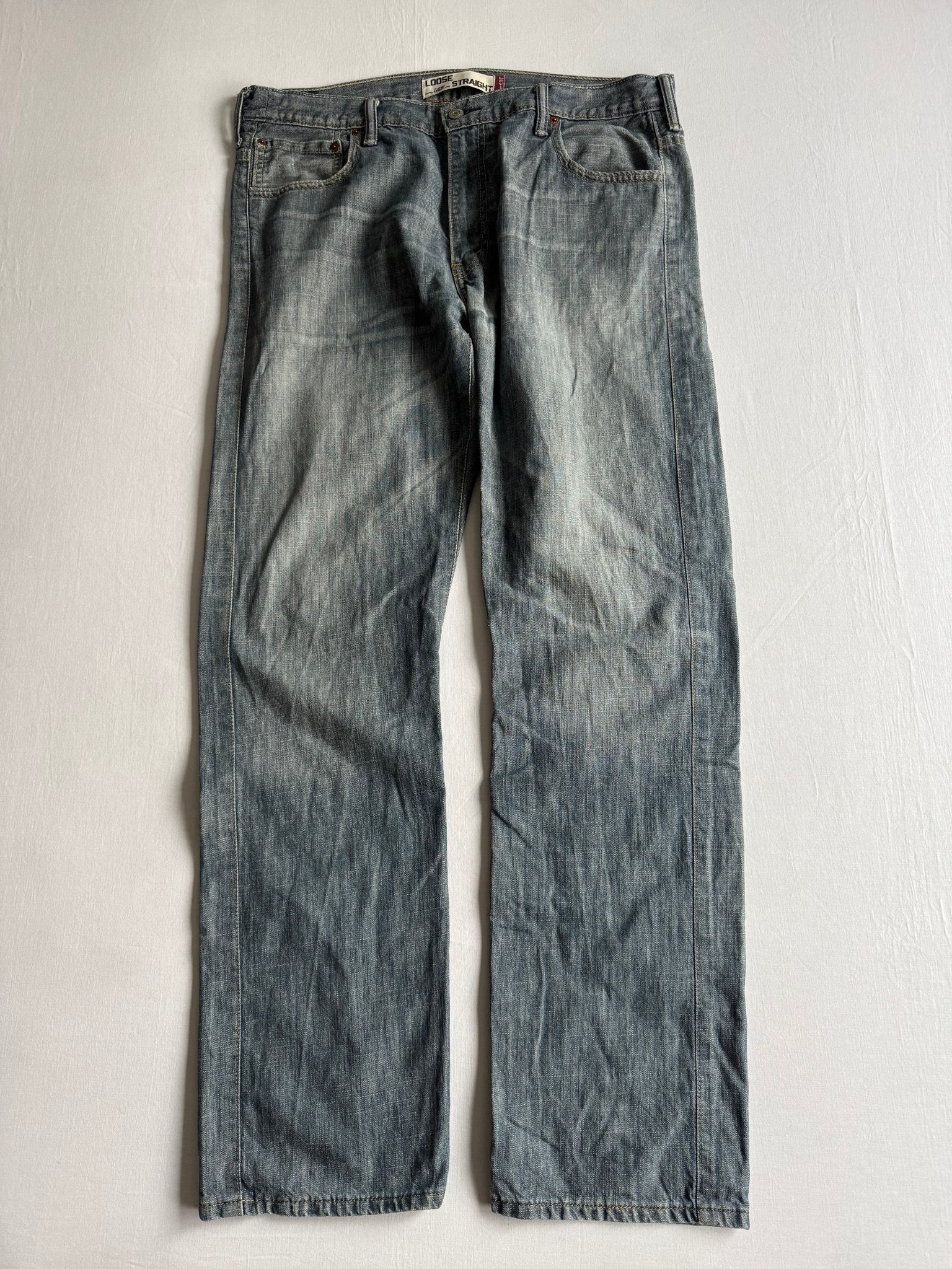 👖 Jeans Y2K Levi’s 569 Loose Fit – W36 / L34 - anbracaminte