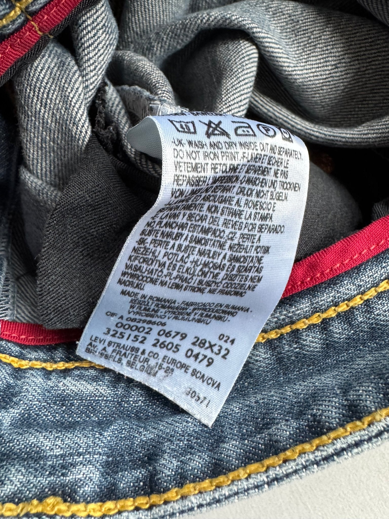 👖 Jeans Y2K Levi’s Engineered Baggy – W28 / L32 - anbracaminte
