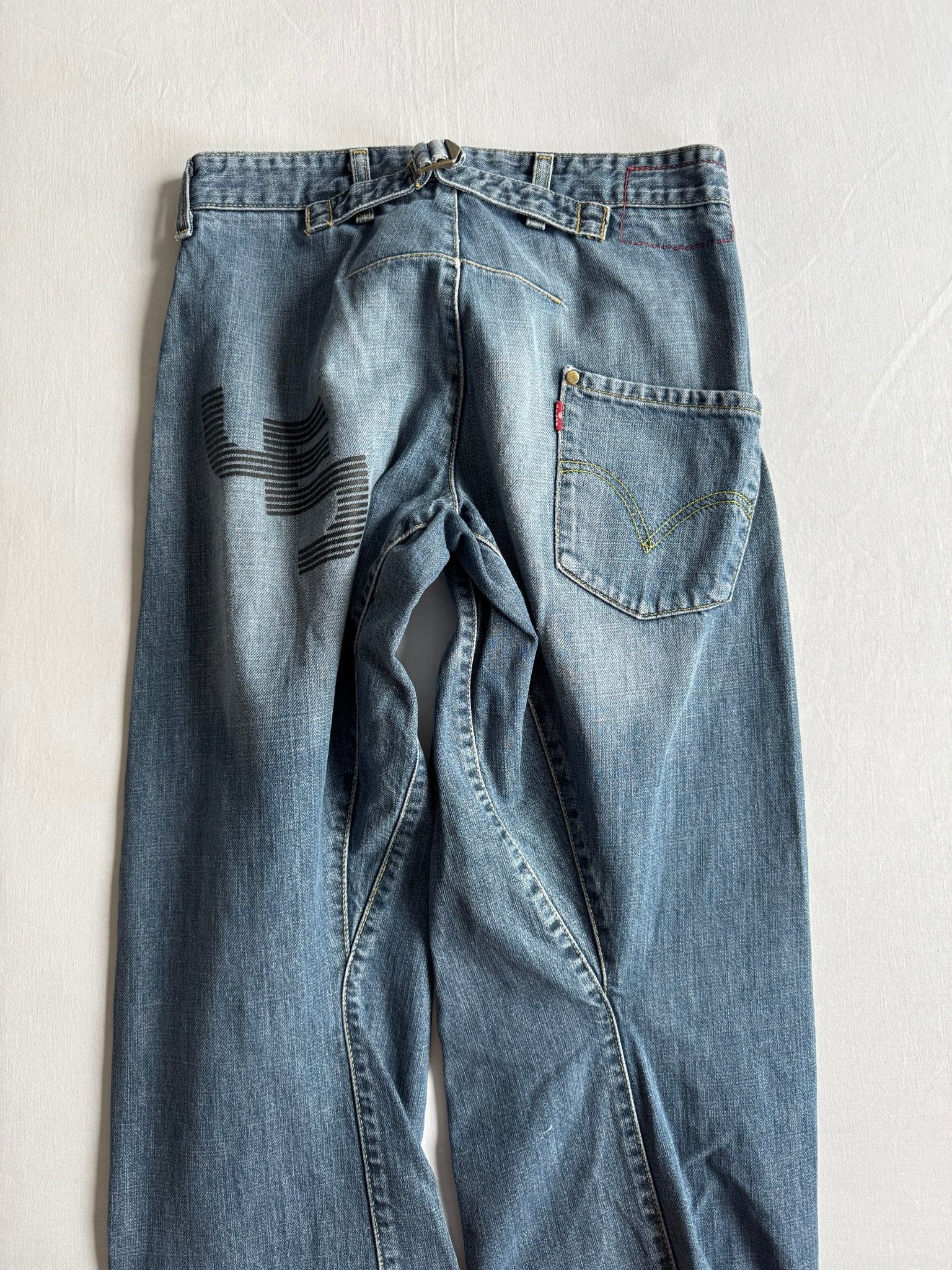 👖 Jeans Y2K Levi’s Engineered Baggy – W28 / L32 - anbracaminte
