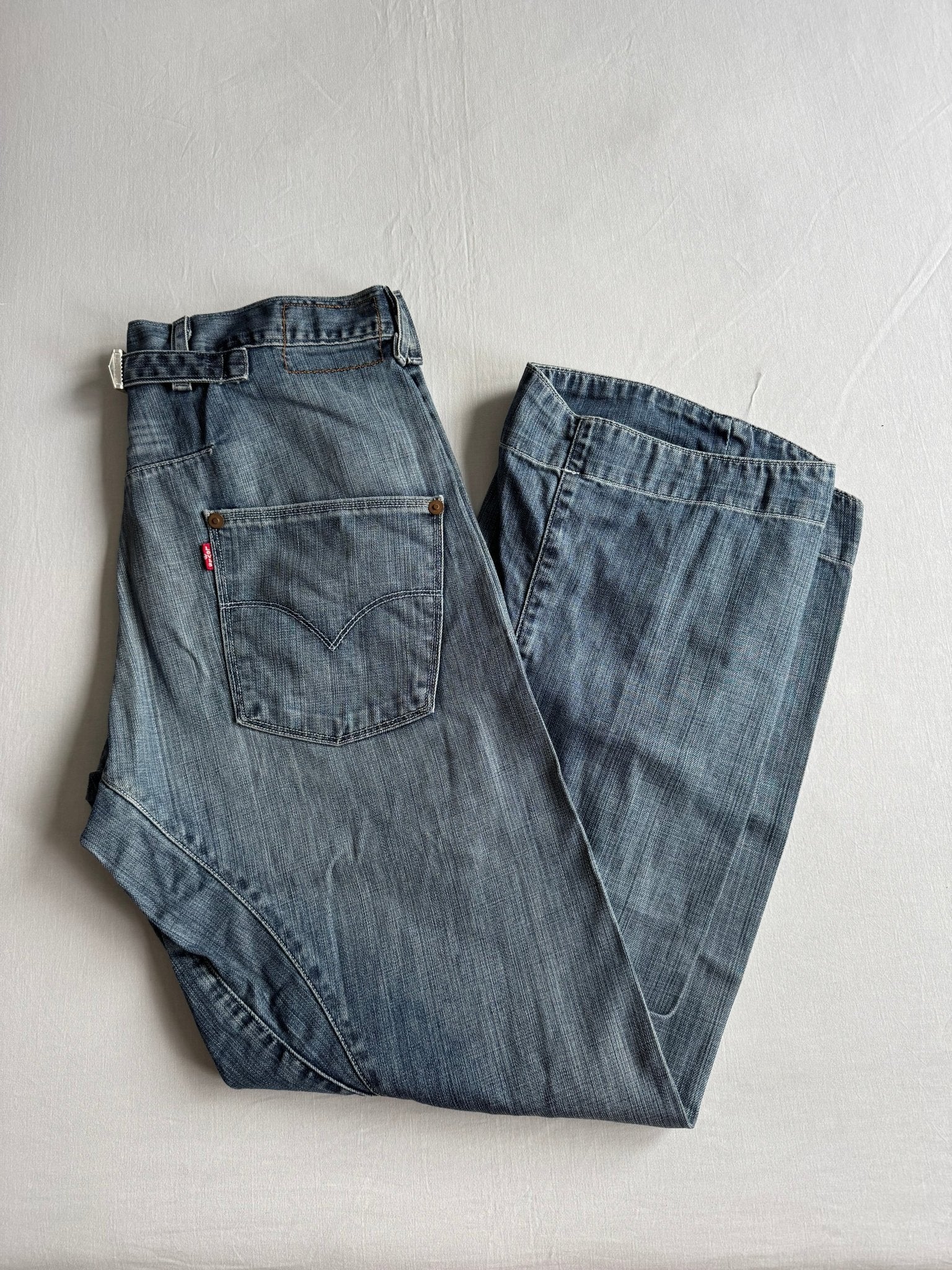 👖 Jeans Y2K Levi’s Engineered Buckleback – W32 / L32 - anbracaminte