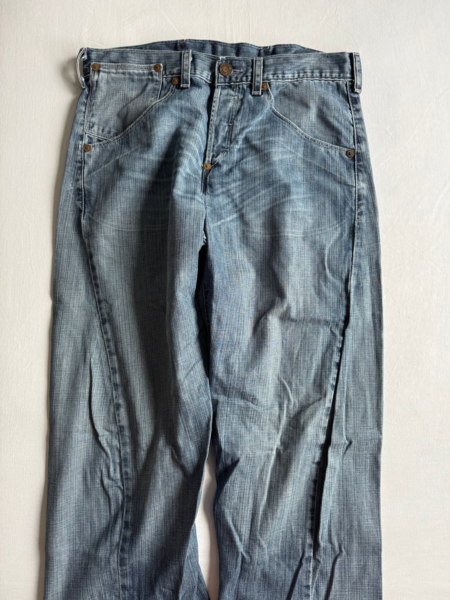 👖 Jeans Y2K Levi’s Engineered Buckleback – W32 / L32 - anbracaminte