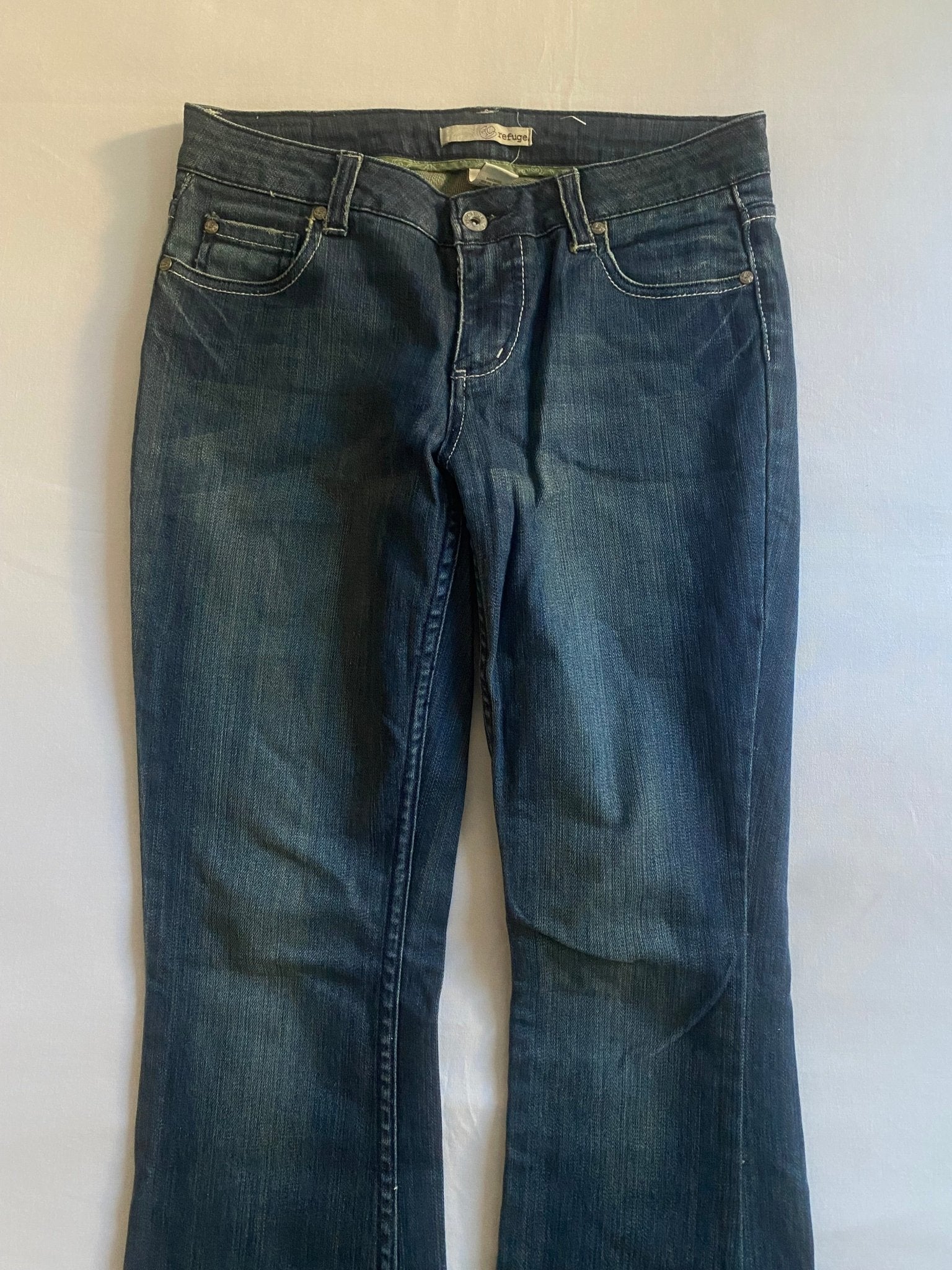 Jeans Y2K Refuge – Bootcut – Mărime US 5 (≈ EU 36–38) - anbracaminte