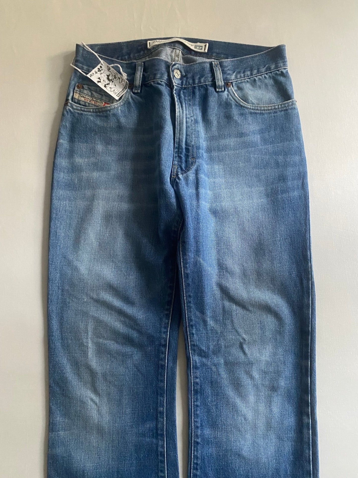 👖 Jeanși Diesel Vintage – Light Wash – Slightly Bootcut – US 30 – Made in Italy - anbracaminte