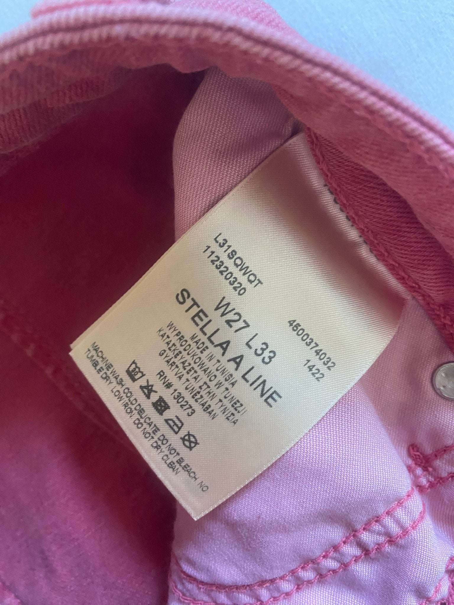 🌸 Jeanși Lee Vintage – Burnt Pink – Baggy Fit – W27 L33 - anbracaminte