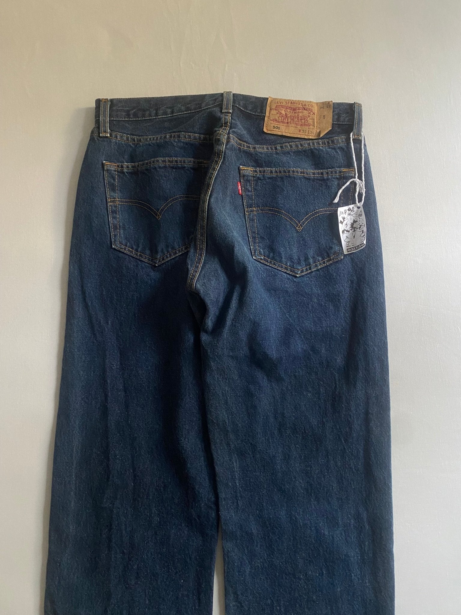 👖 Jeanși Levi’s 501 Vintage ’90s – W33 x L36 - anbracaminte