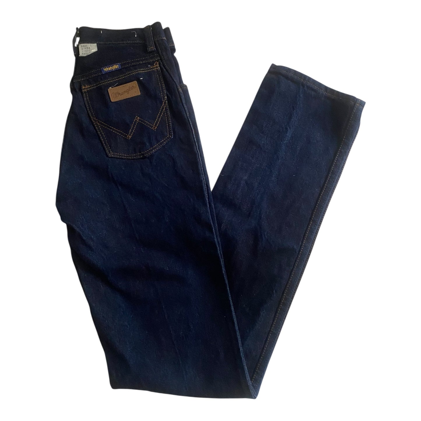 👖 Jeanși Wrangler Vintage ’80s Deadstock – Made in Malta – W27 x L34 - anbracaminte