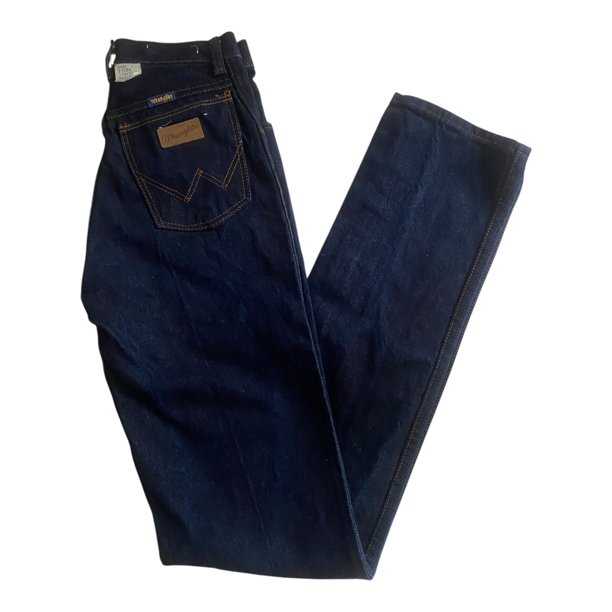 👖 Jeanși Wrangler Vintage ’80s Deadstock – Made in Malta – W27 x L34 - anbracaminte