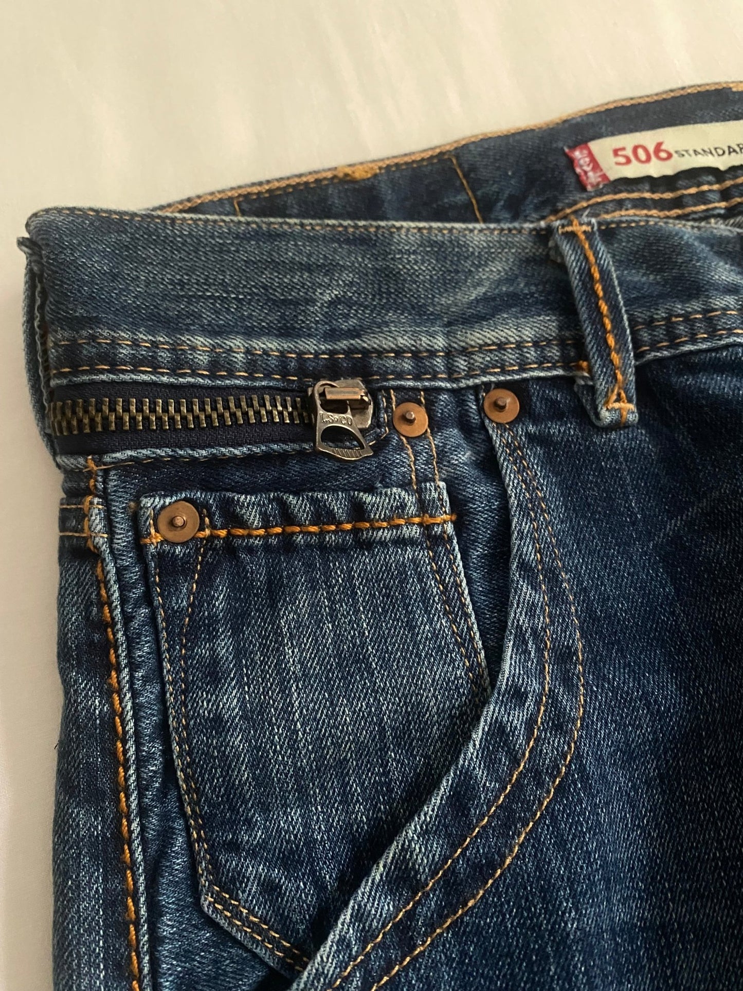 👖 Jeanși Y2K Levi’s 506 – W30 L34 - anbracaminte