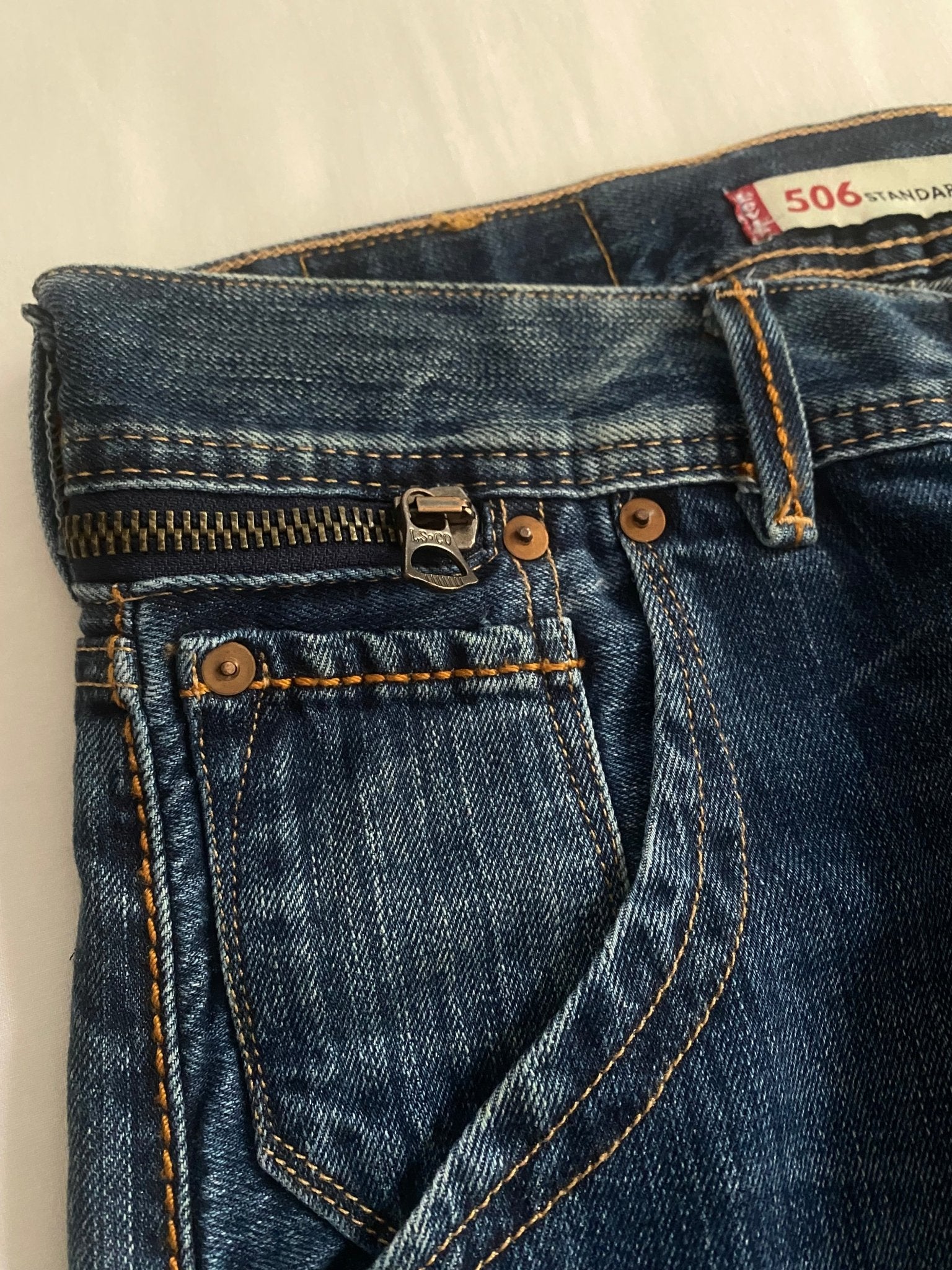 👖 Jeanși Y2K Levi’s 506 – W30 L34 - anbracaminte