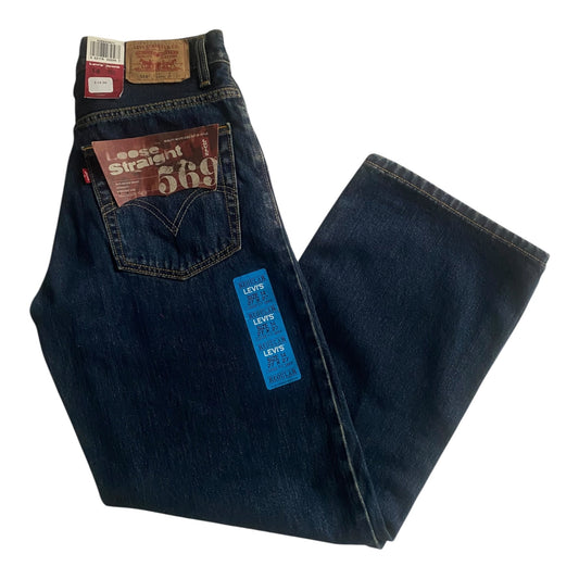 Jeanși Y2K Levi’s 569 – Loose Fit – NWT – W27 L27 - anbracaminte