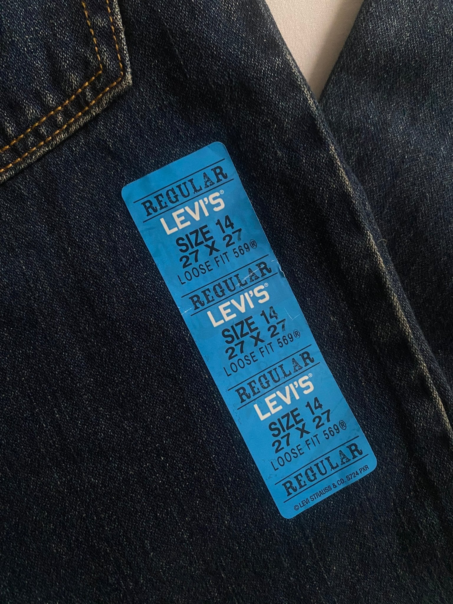 Jeanși Y2K Levi’s 569 – Loose Fit – NWT – W27 L27 - anbracaminte
