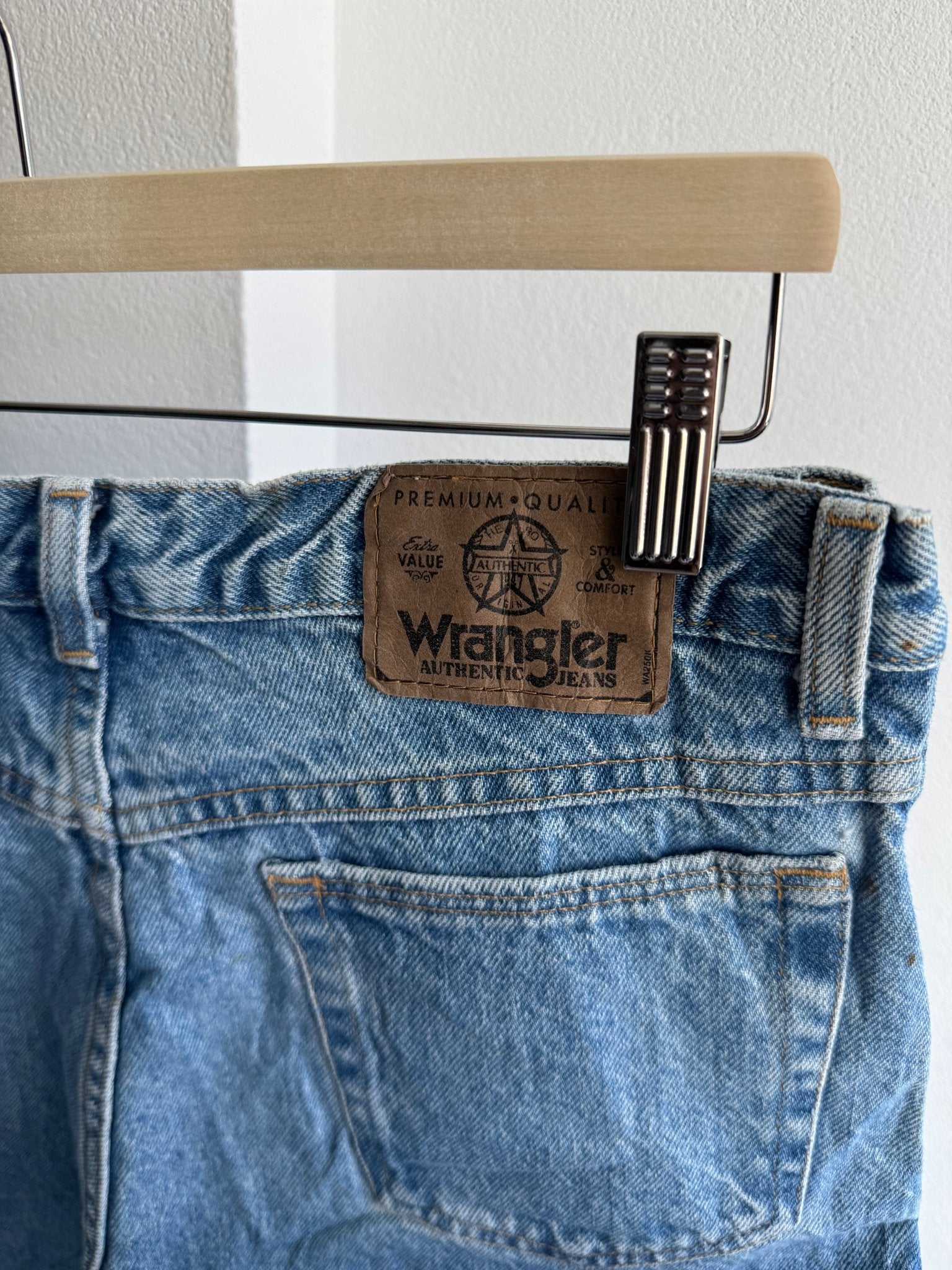 👖 Jorts Vintage Wrangler – W32 – Made in Mexico - anbracaminte