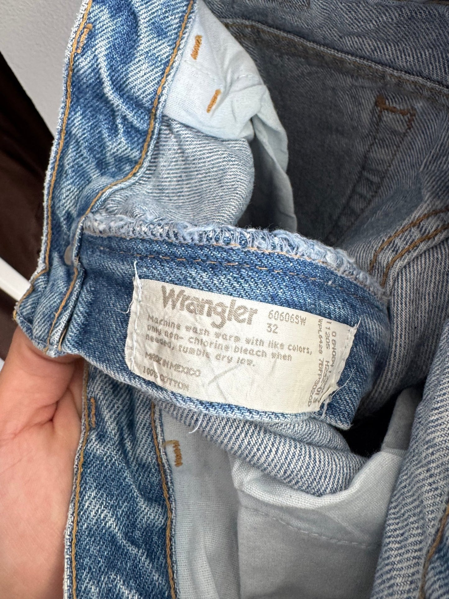 👖 Jorts Vintage Wrangler – W32 – Made in Mexico - anbracaminte