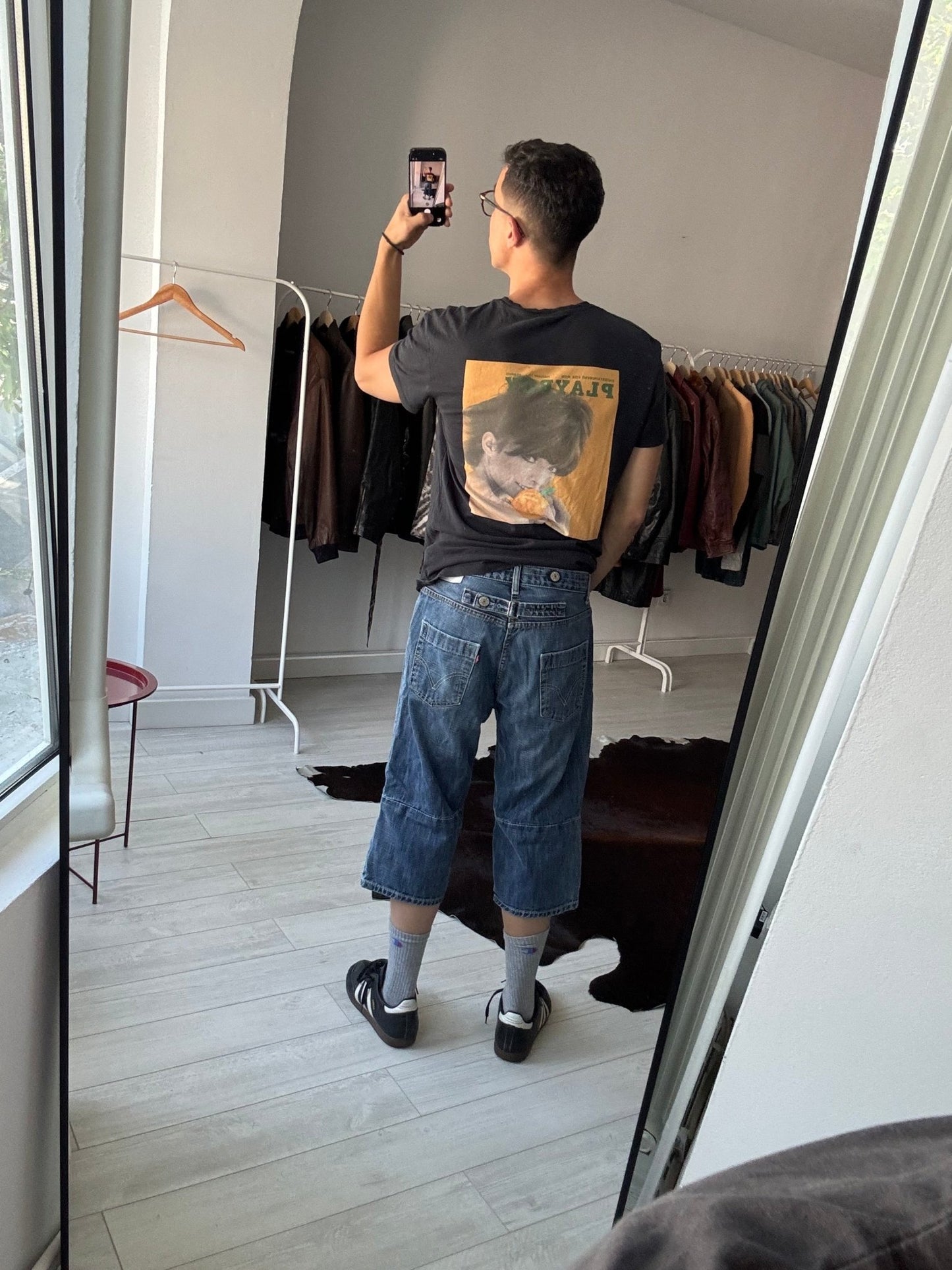 👖 Jorts Y2K Levi’s 3/4 cu Buckle Back – S - anbracaminte