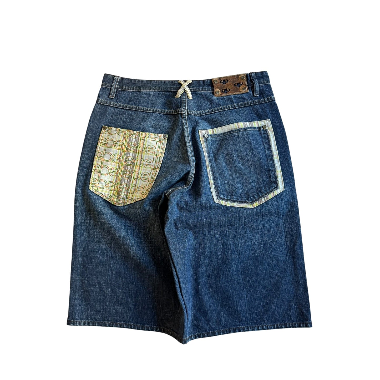 🎧 Jorts Y2K Pelle Pelle Baggy cu Broderie – US 36 - anbracaminte