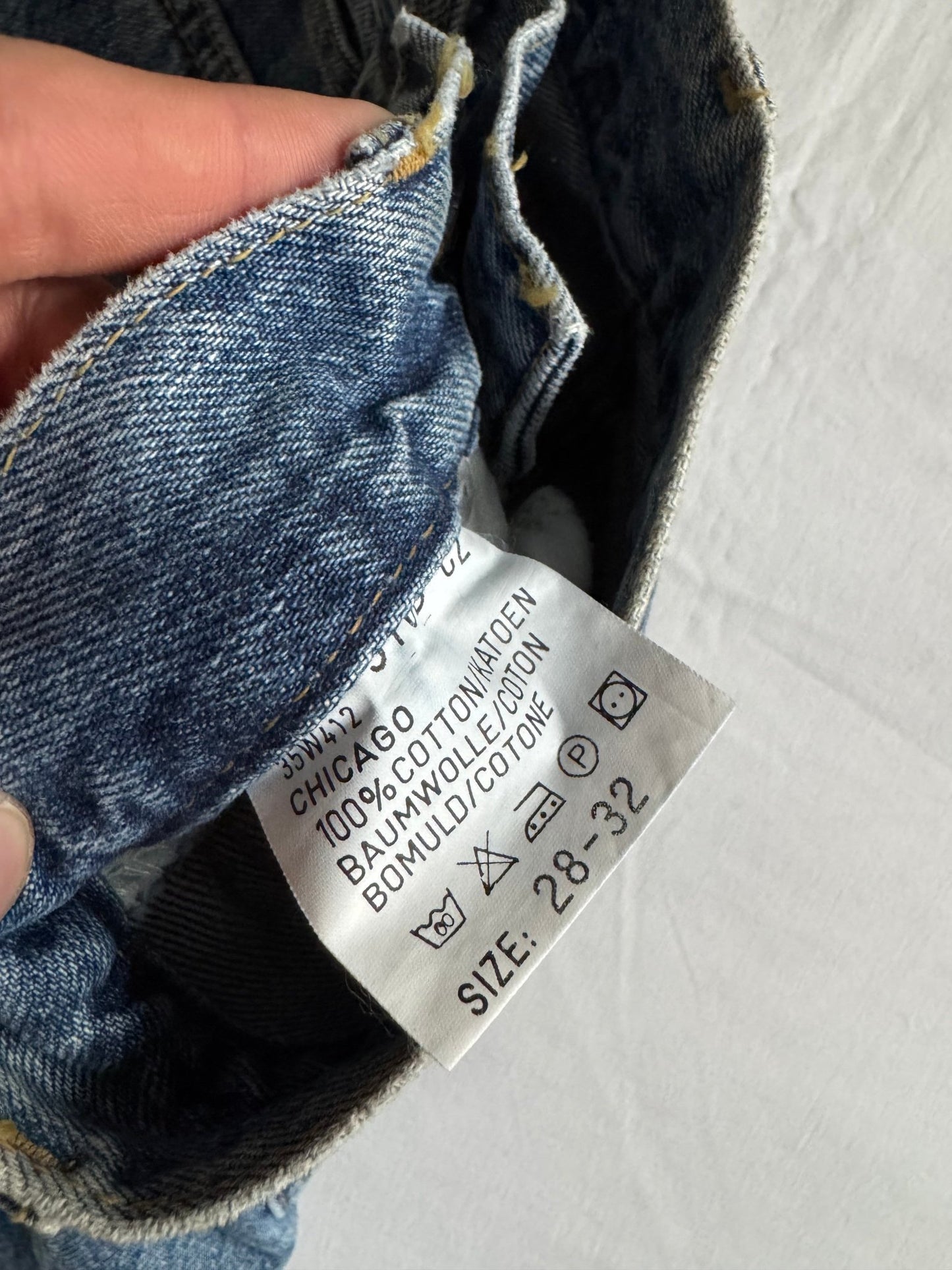 👖 Lee Chicago 90’s Jeans – Deadstock – Femei 28x32 - anbracaminte
