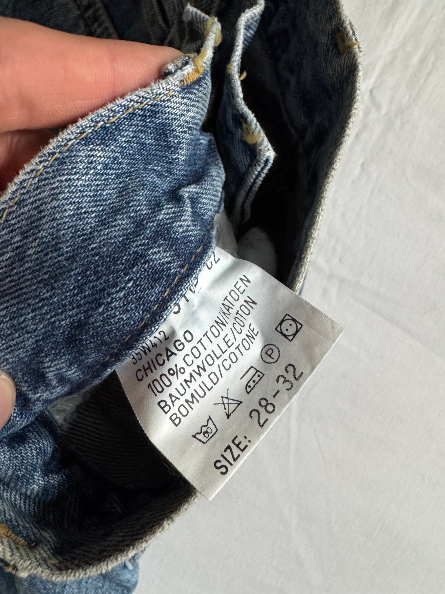 👖 Lee Chicago 90’s Jeans – Deadstock – Femei 28x32 - anbracaminte