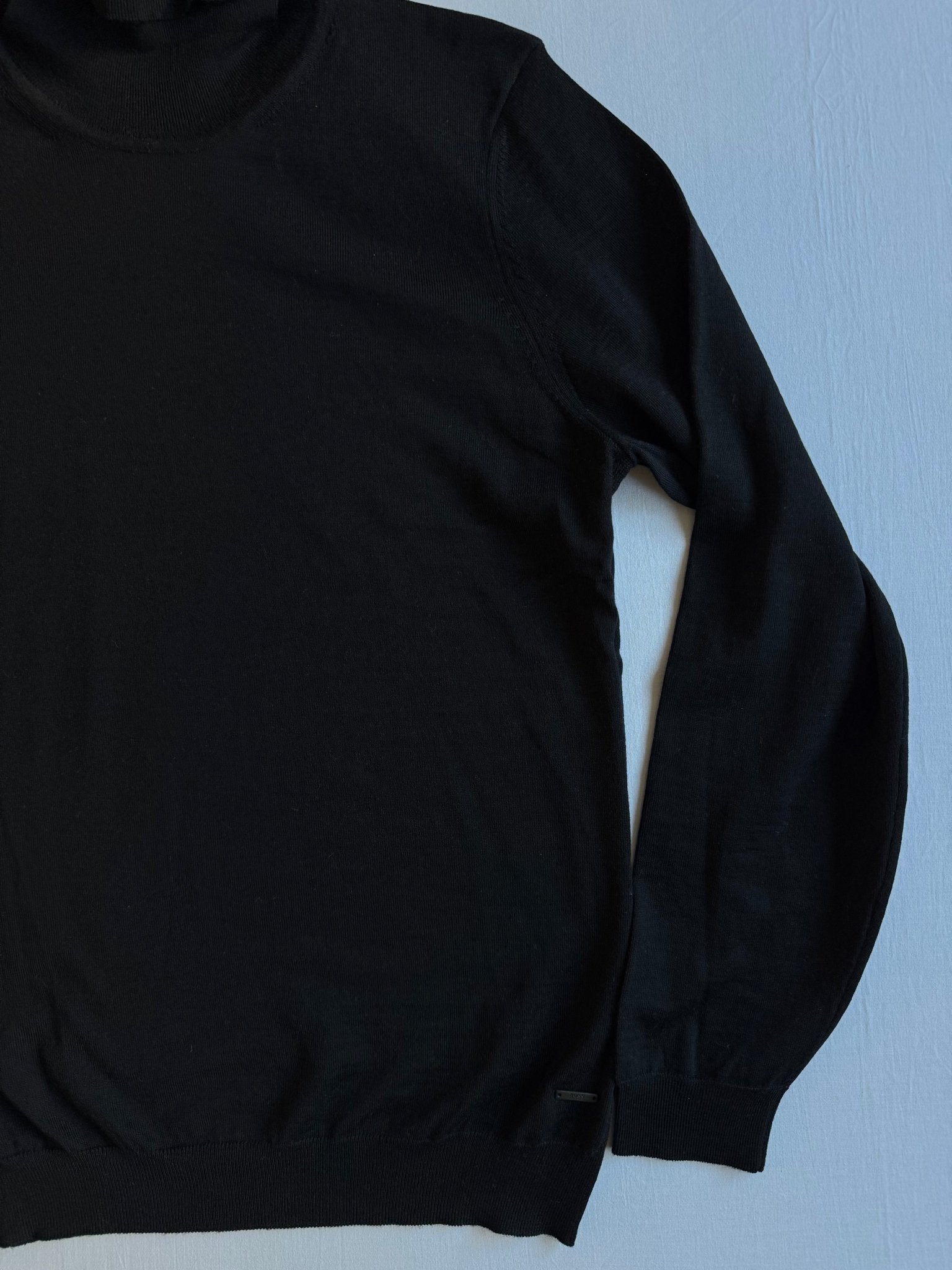 ☕️ Maletă Bărbați Hugo Boss din Lână Merino Neagră – L - anbracaminte