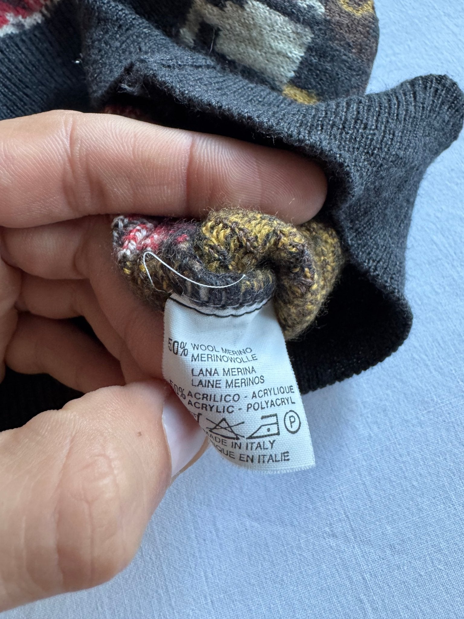 🧶 Maletă Vintage cu Model Etnic (Mărime L) - anbracaminte