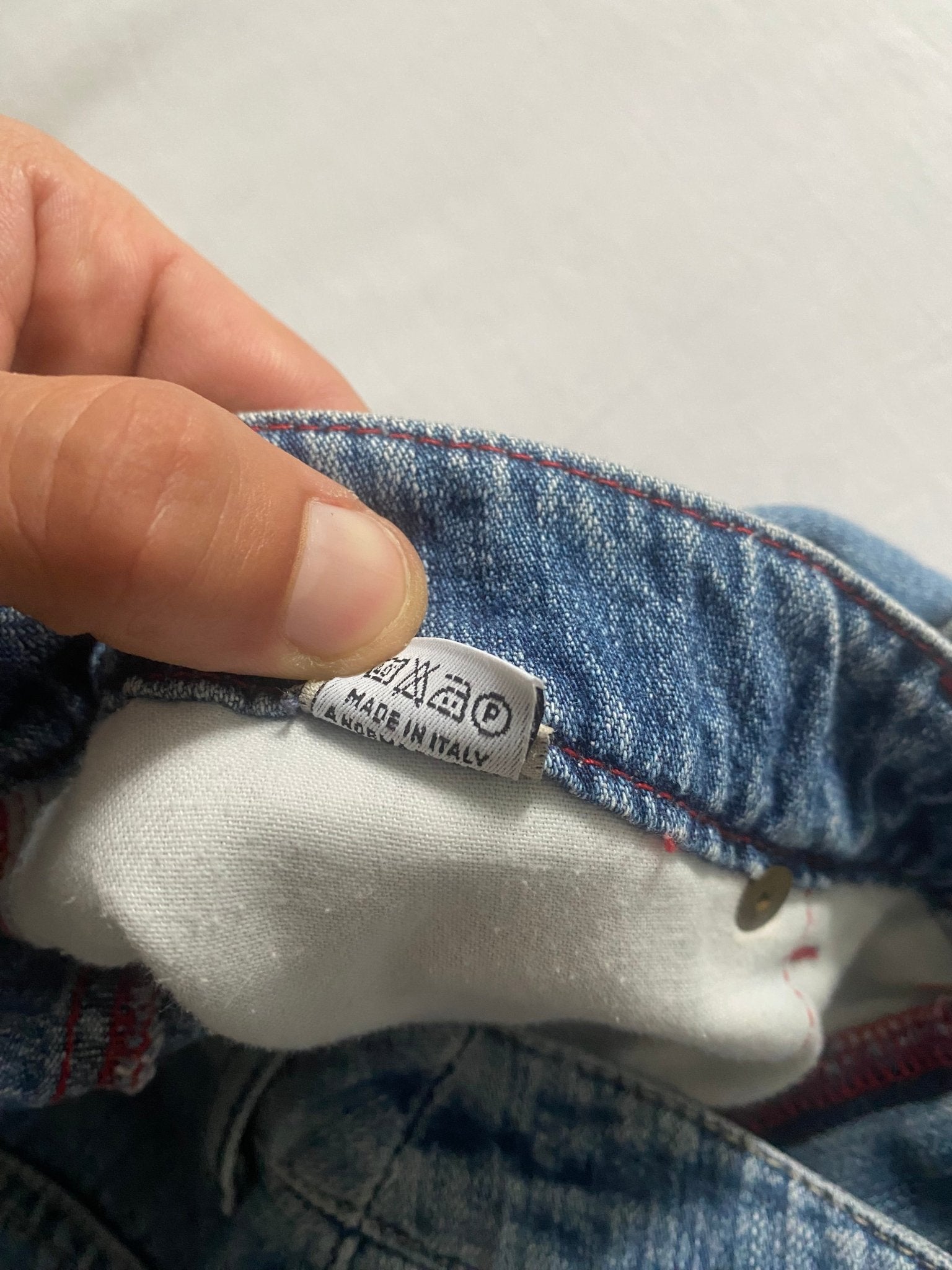 Miss Sixty Y2K – Fustă Mini din Denim Albastru - anbracaminte