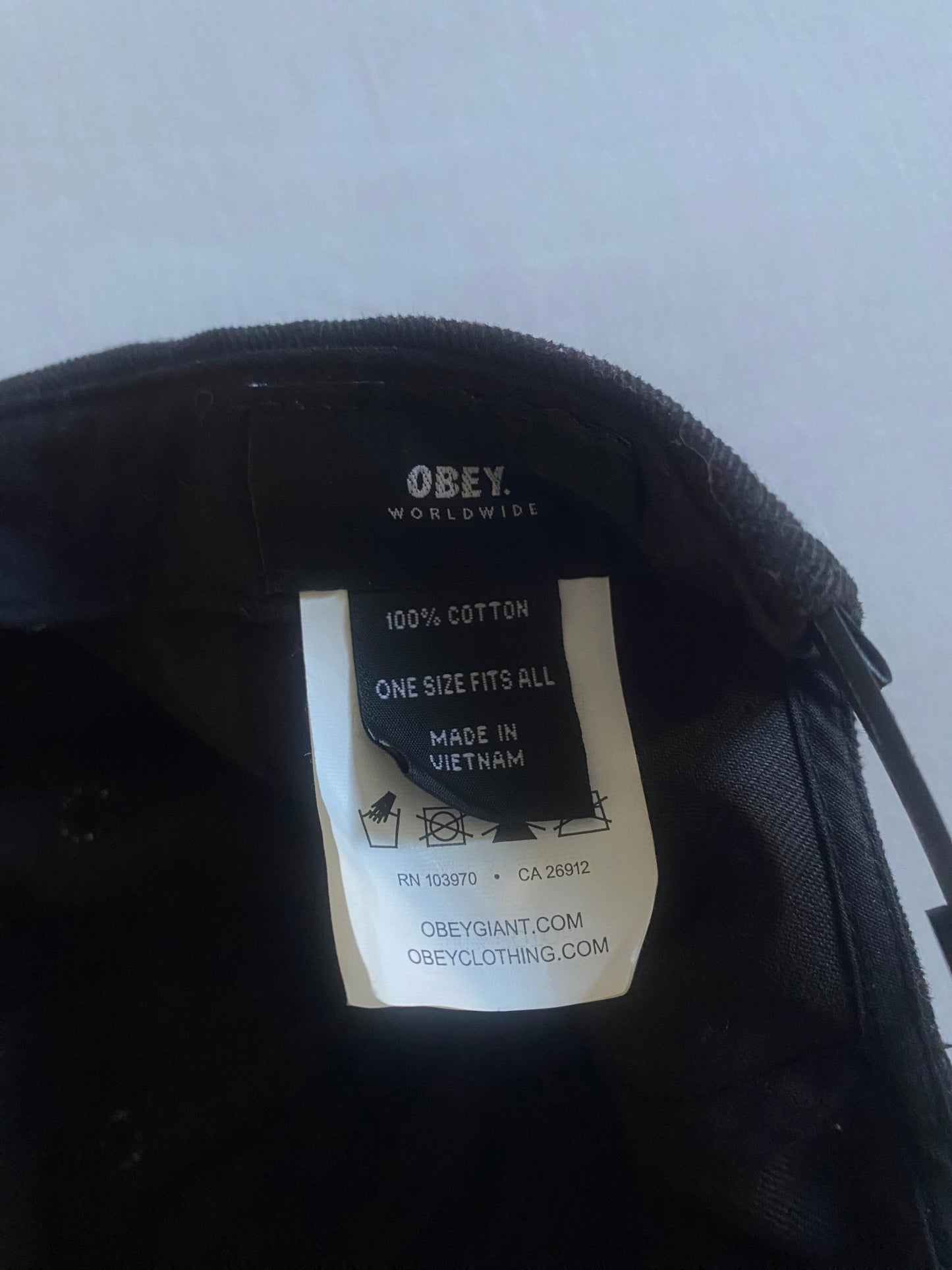 Obey Cap - anbracaminte