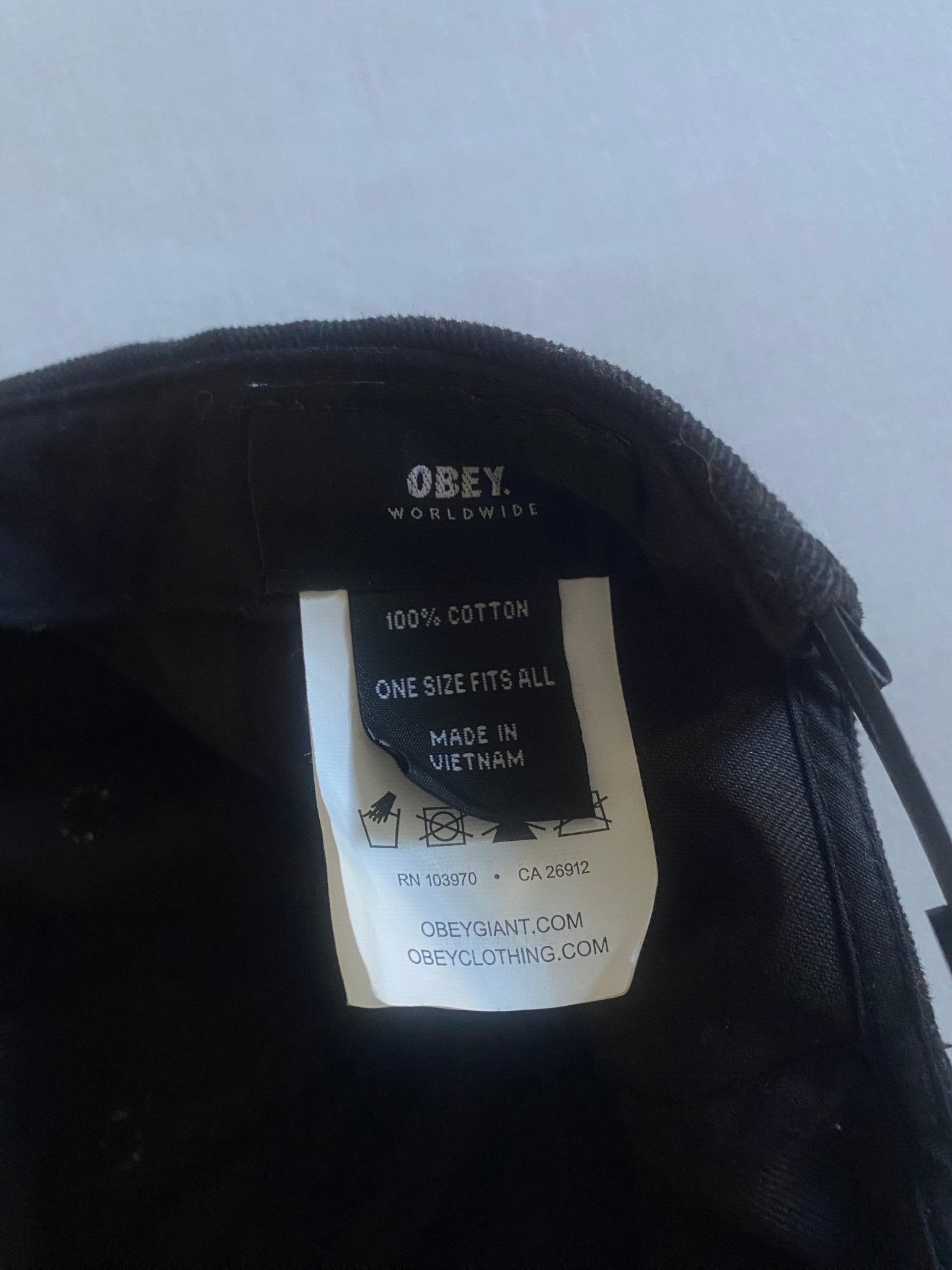 Obey Cap - anbracaminte