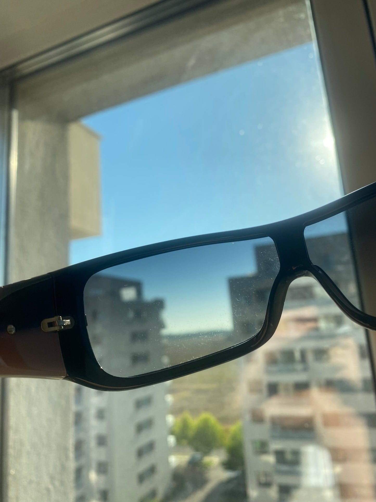 😎 Ochelari de soare Y2K Prada Shield Wraparound – Made in Italy – Unisex - anbracaminte