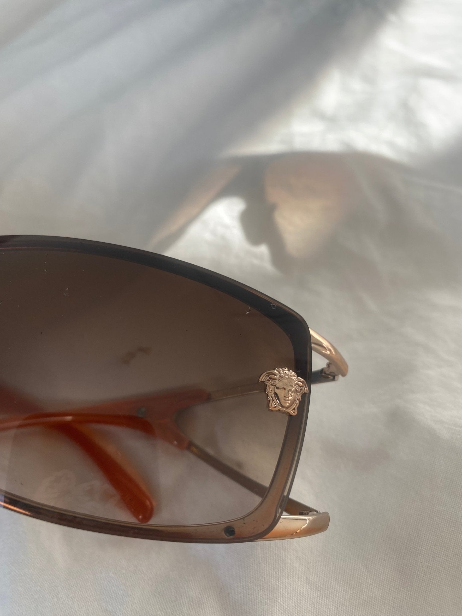 🕶️ Ochelari de soare Y2K Versace Shield – Made in Italy – Unisex - anbracaminte