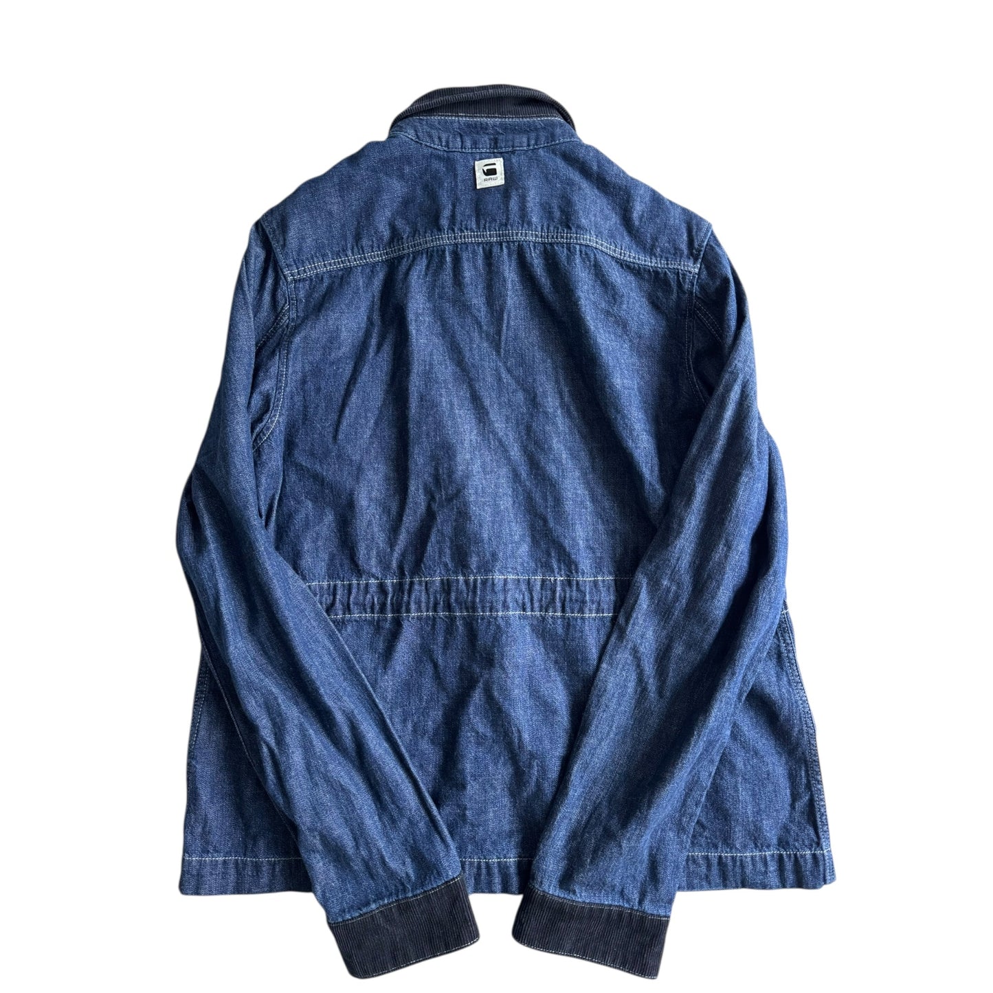 👖 Overshirt G - Star Raw din Denim cu Guler din Catifea – Mărime S Femei - anbracaminte