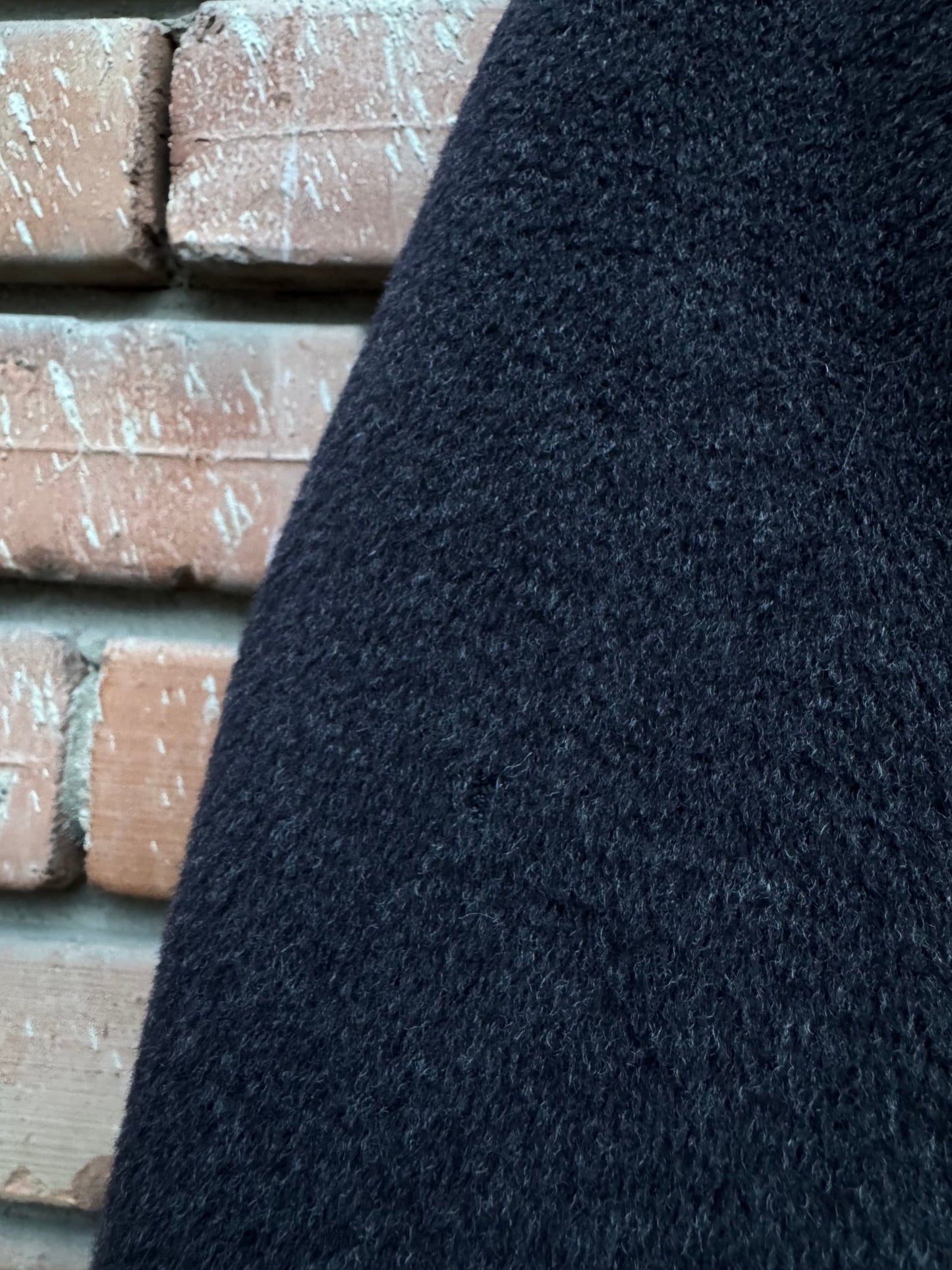 🧥 Palton Vintage Bărbați Gri Închis din Lână, Angora și Cashgora – EU 46 (S / M) - anbracaminte