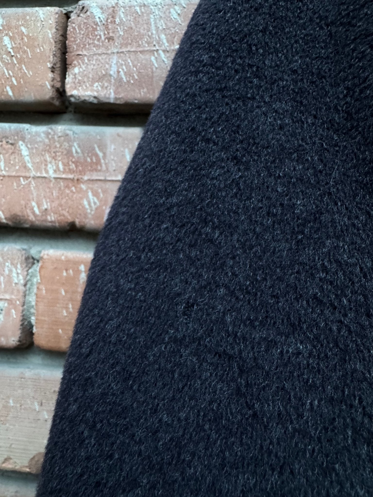 🧥 Palton Vintage Bărbați Gri Închis din Lână, Angora și Cashgora – EU 46 (S / M) - anbracaminte