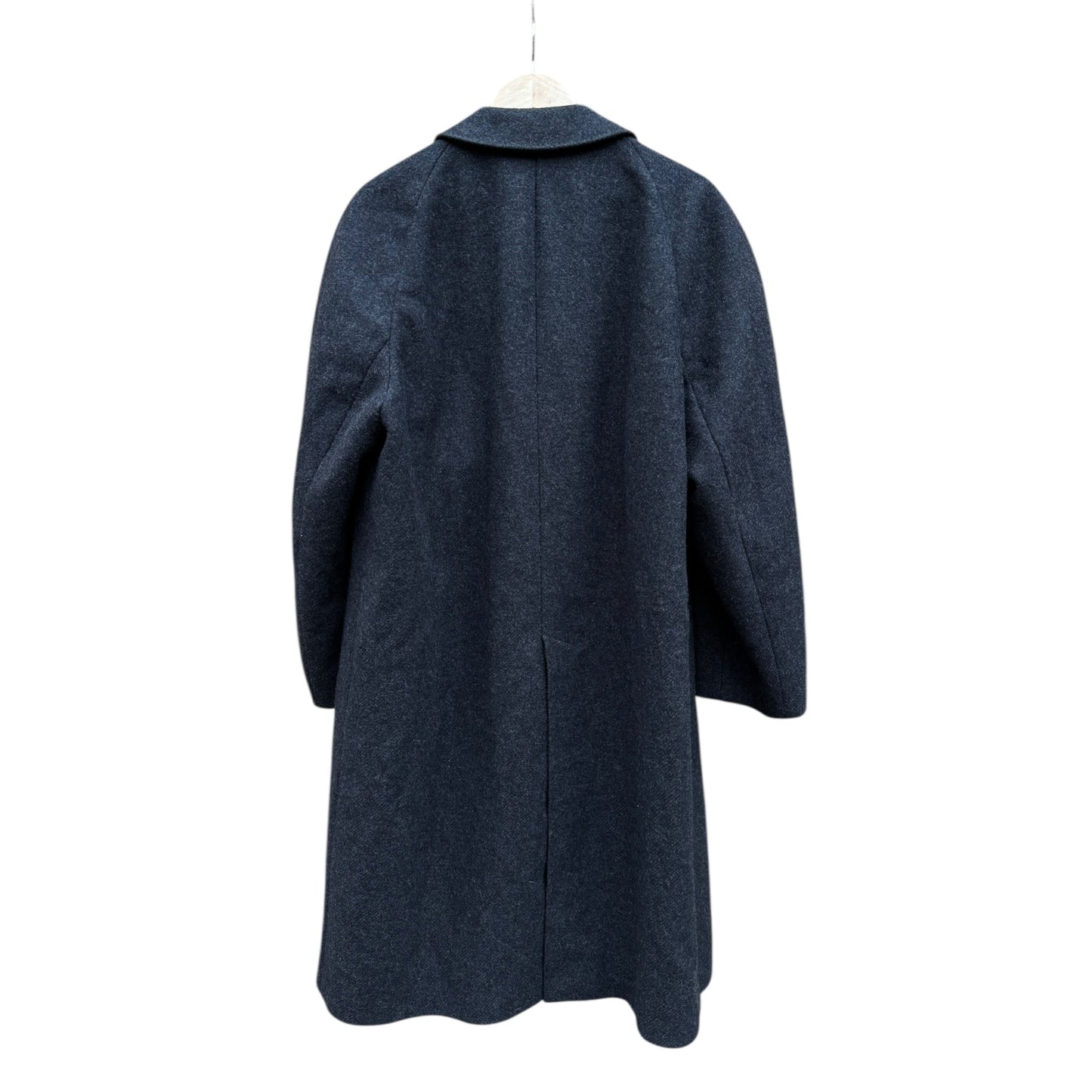 🧥 Palton Vintage Bărbați Gri Închis din Lână Virgină – Marimea L - anbracaminte