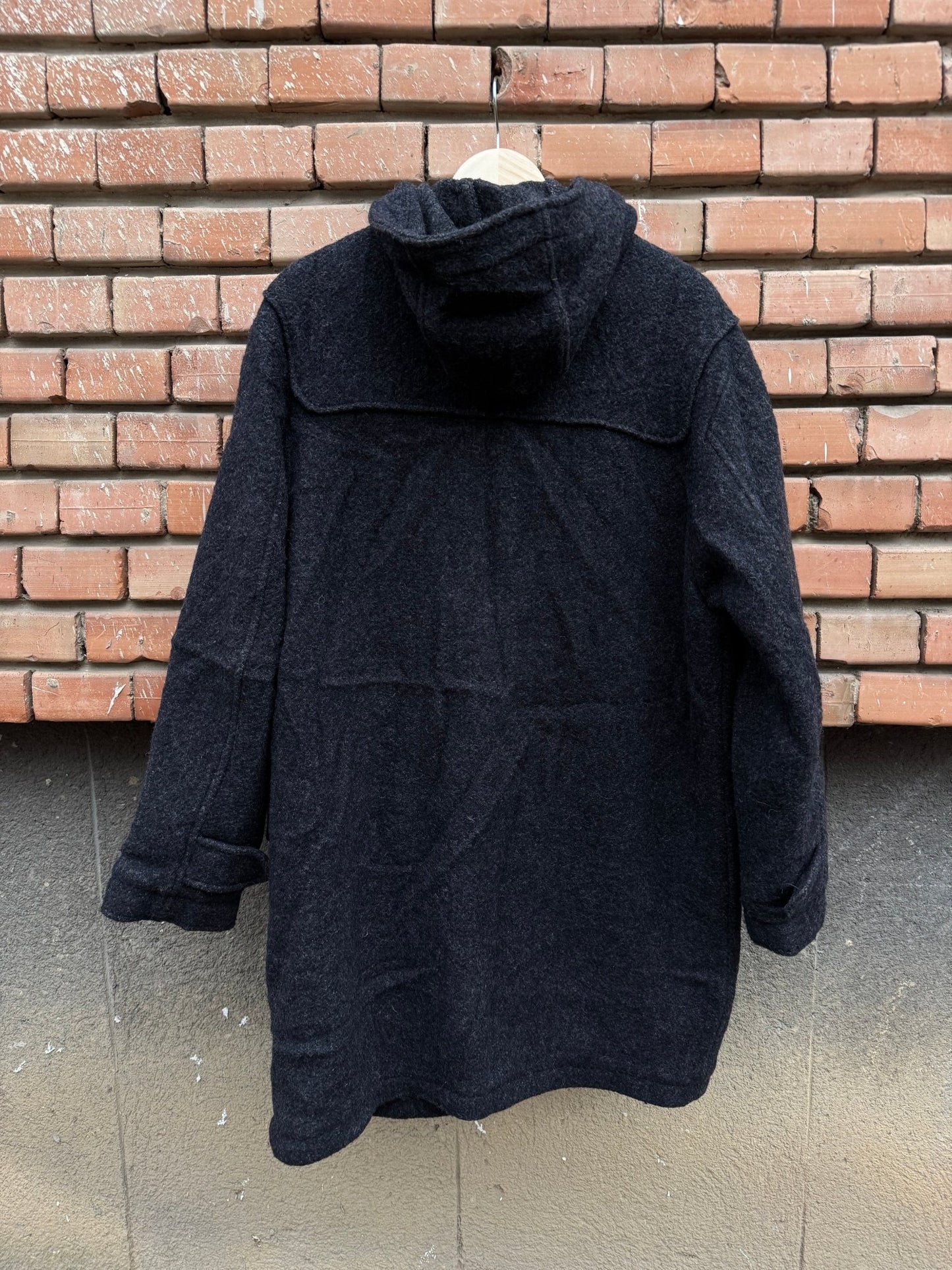 🧥 Palton Vintage Bărbați Henry Cotton’s din Lână cu Glugă – M / L - anbracaminte