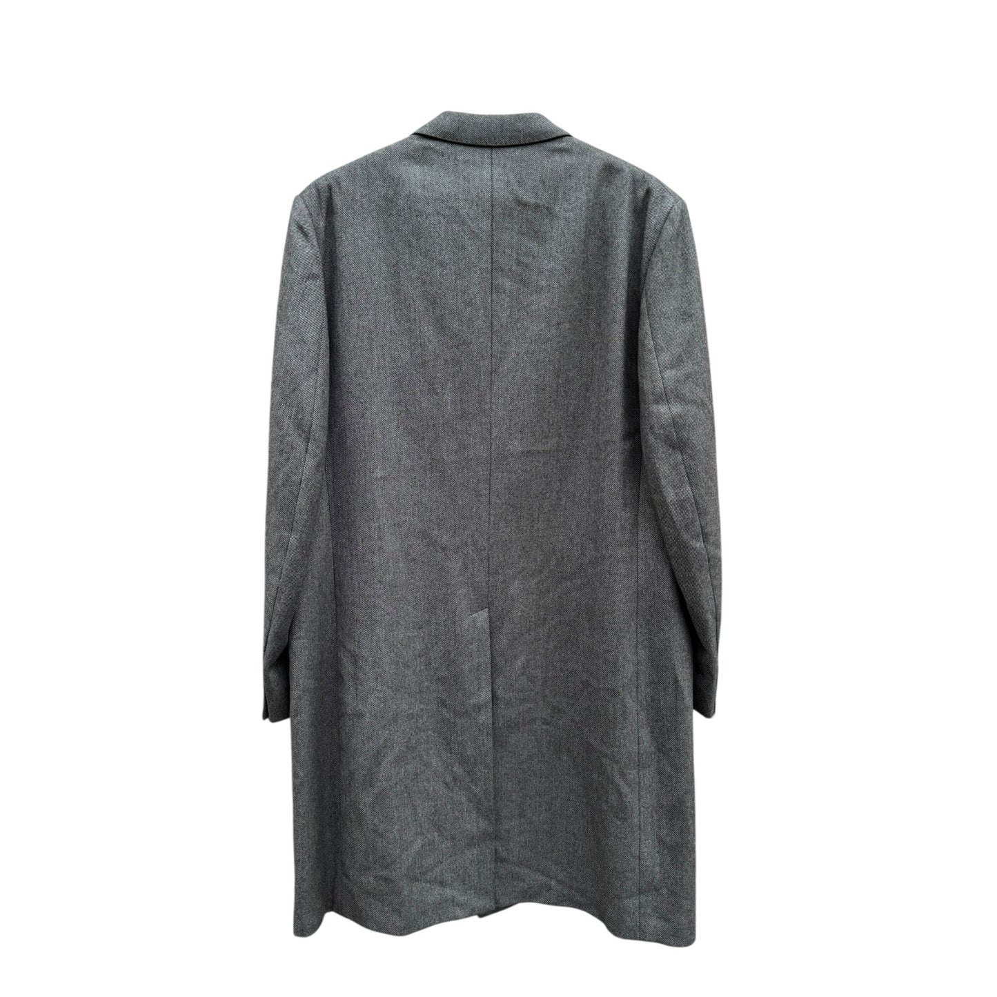 🧥 Palton Vintage Bărbați Maro Deschis – Gri din Lână Virgină – IT 52 (L) - anbracaminte