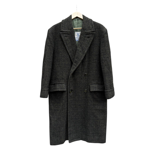 🌳 Palton Vintage Bărbați Verde Închis Double Breasted din Lână Pură – Marimea M - anbracaminte