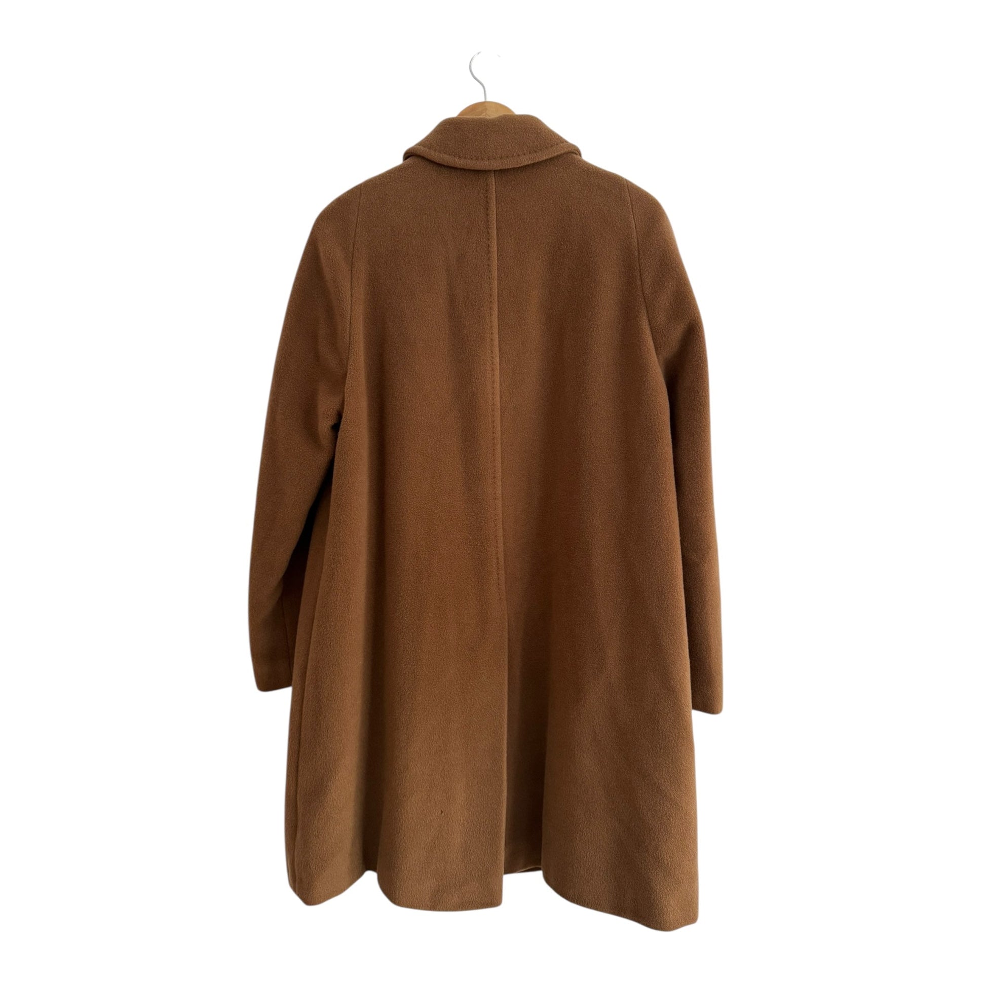 🐫 Palton Vintage Camel din Lână Virgină – EU 39 (M Damă) - anbracaminte