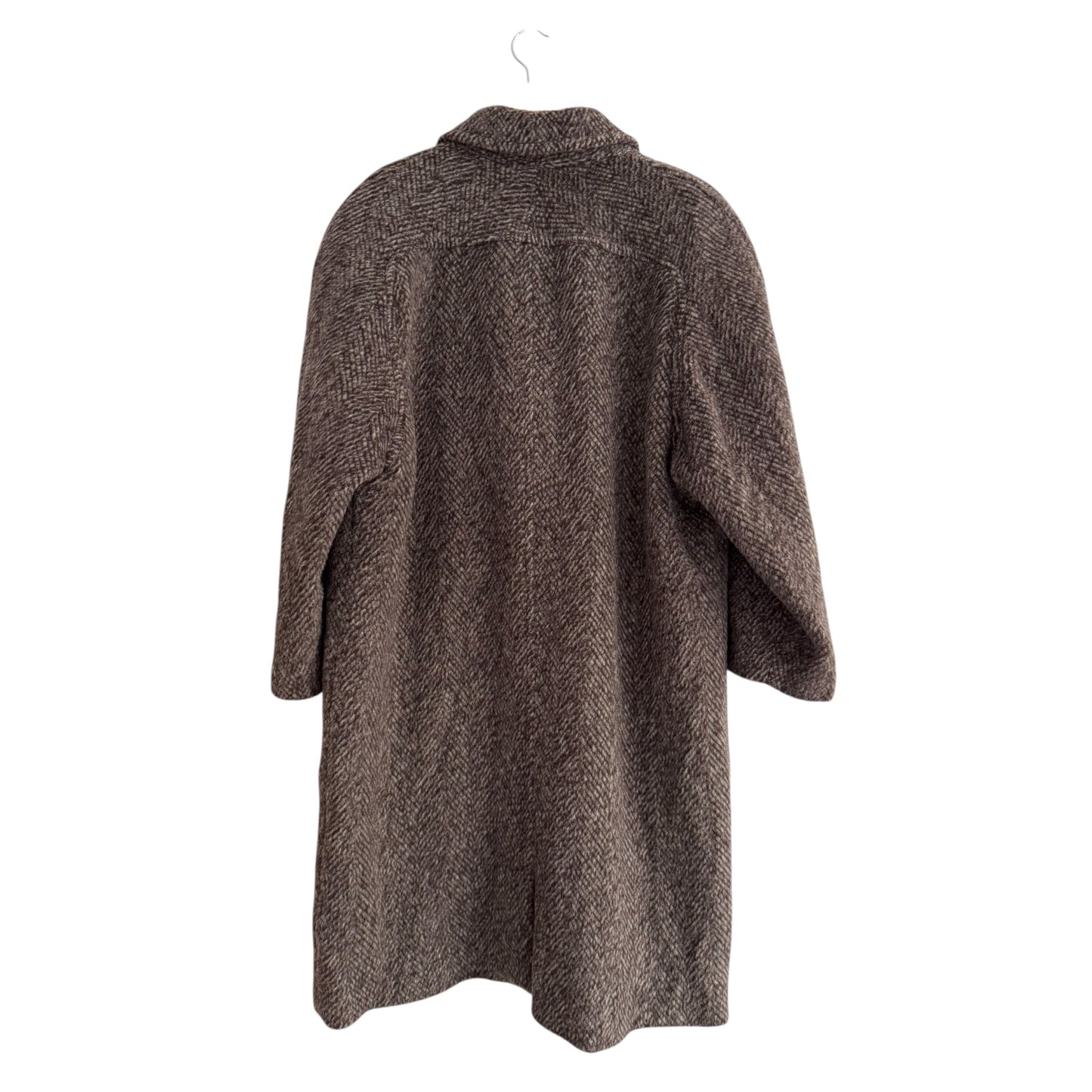 🧥 Palton Vintage Damă din Lână și Mohair Texturat – EU 42 (L) - anbracaminte