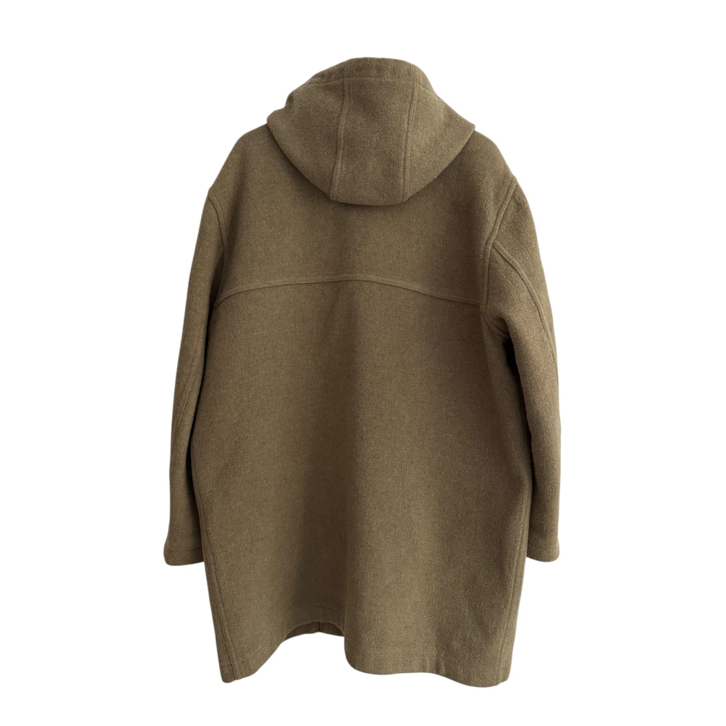 🧥 Palton Vintage Duffle Verde Deschis din Lână – EU 52 (XL Bărbați) - anbracaminte
