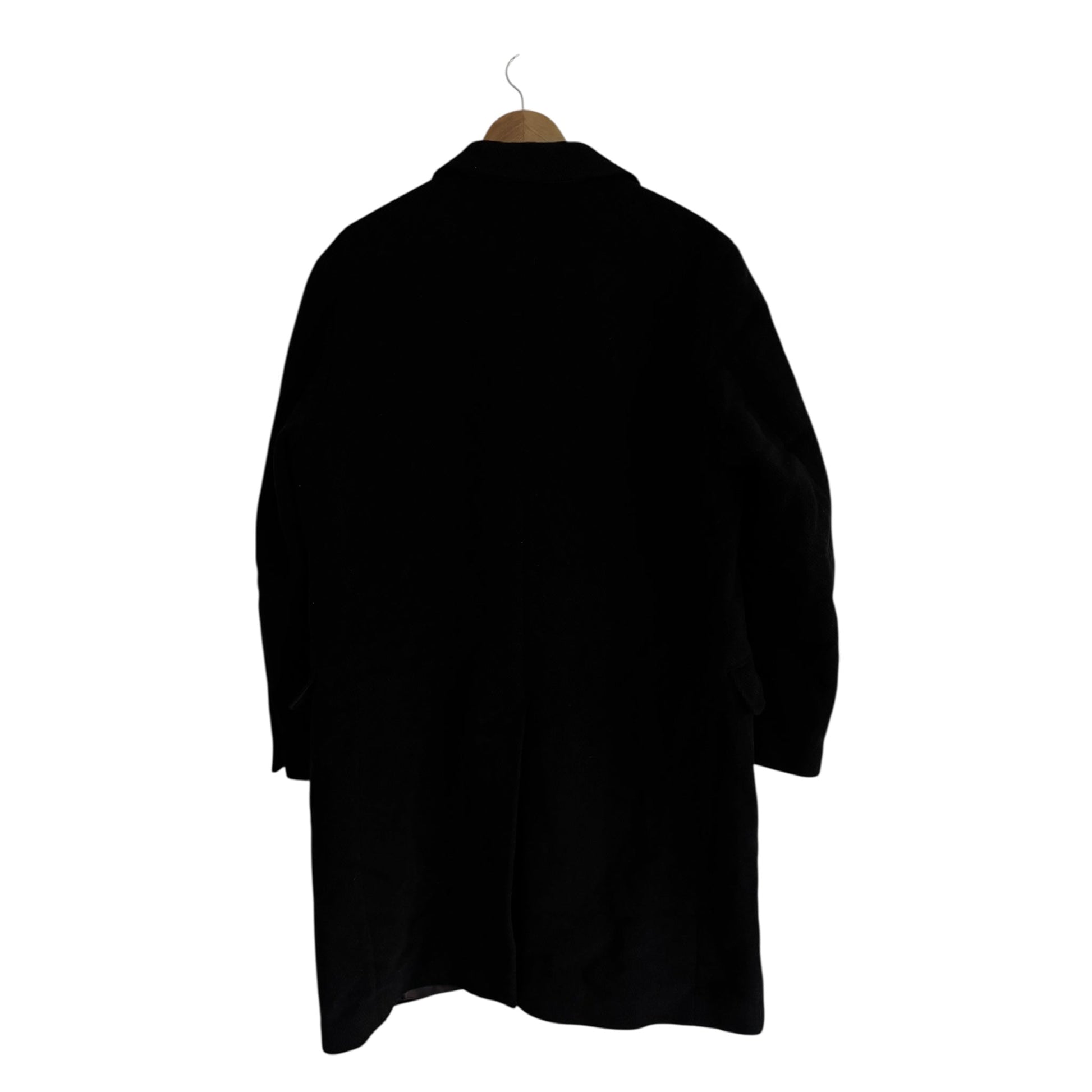 🧥 Palton Vintage Pierre Cardin Negru – Mărime L Bărbați - anbracaminte
