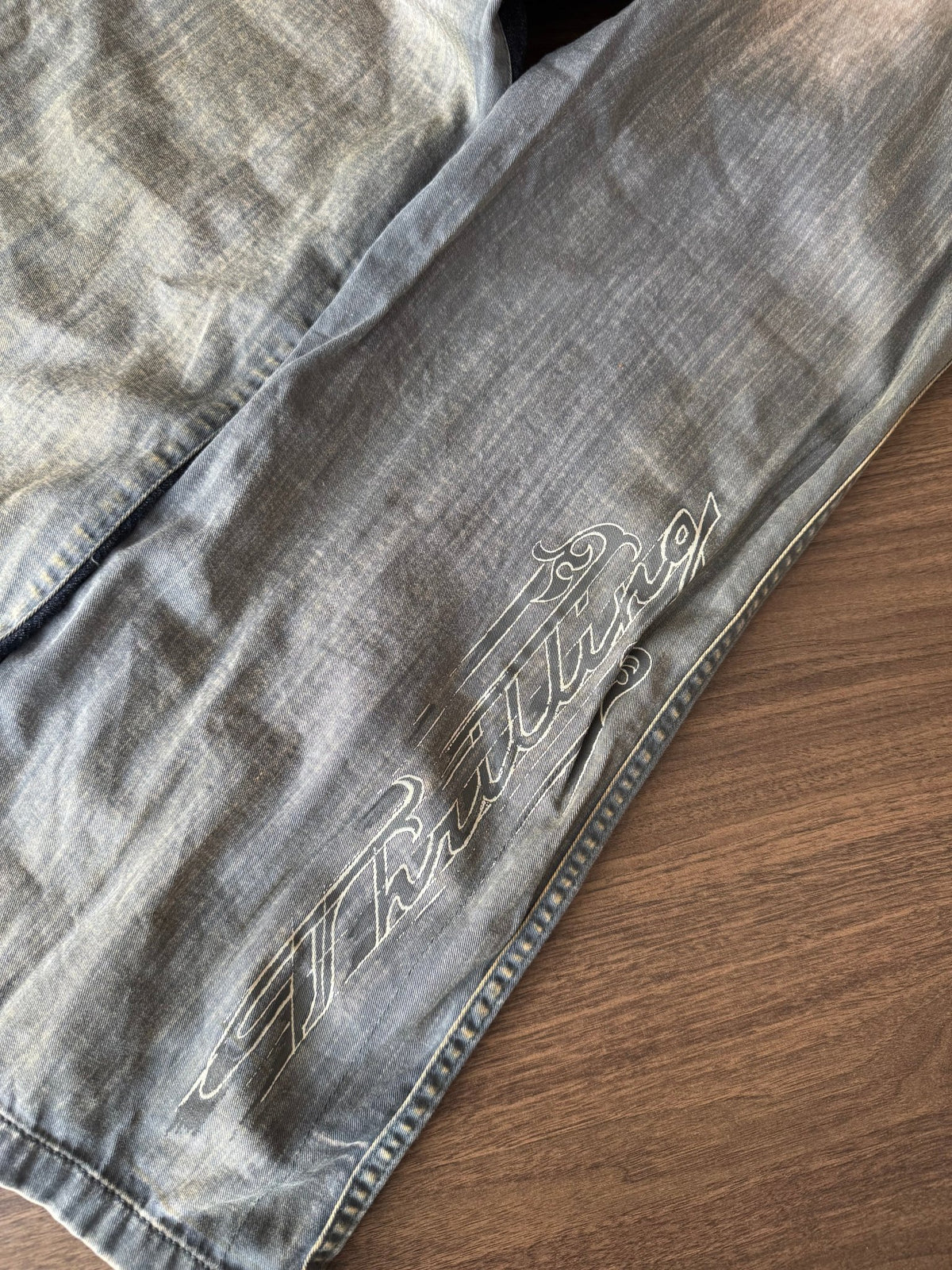 Pantaloni Capri Diesel Printed Archive Y2K | Talie Reglabilă | L Damă - anbracaminte