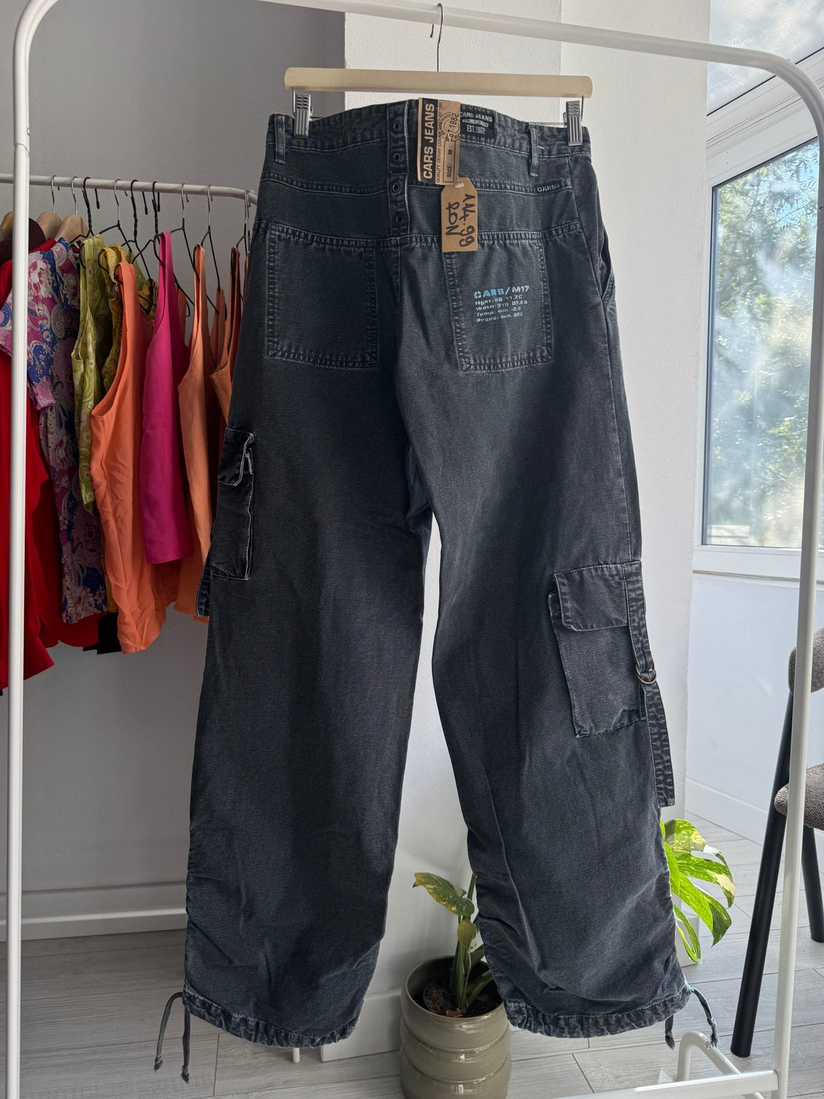 🪖 Pantaloni Cargo Baggy Washed Y2K Deadstock | New with Tags – M şi L - anbracaminte