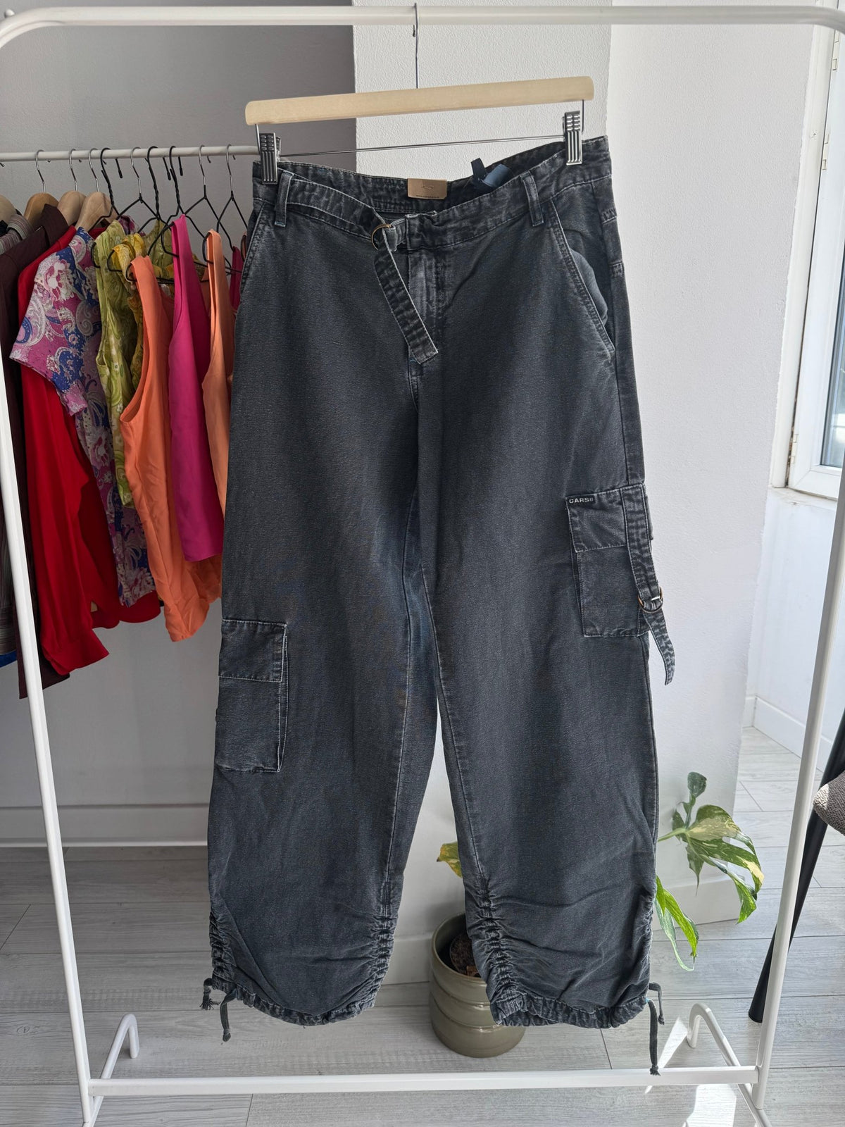 🪖 Pantaloni Cargo Baggy Washed Y2K Deadstock | New with Tags – M şi L - anbracaminte