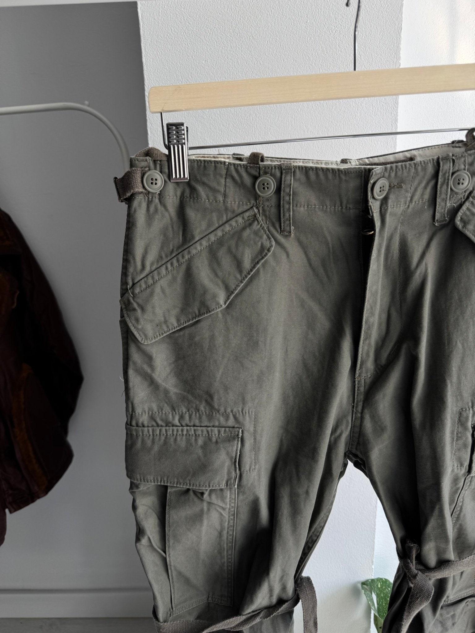 🪂 Pantaloni Cargo Baggy Y2K Bondage Style – Approx. W32 – Ajustabili - anbracaminte