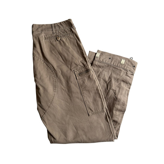 🪖 Pantaloni cargo Guess Y2K crem pentru bărbați – mărimea US 33 - anbracaminte