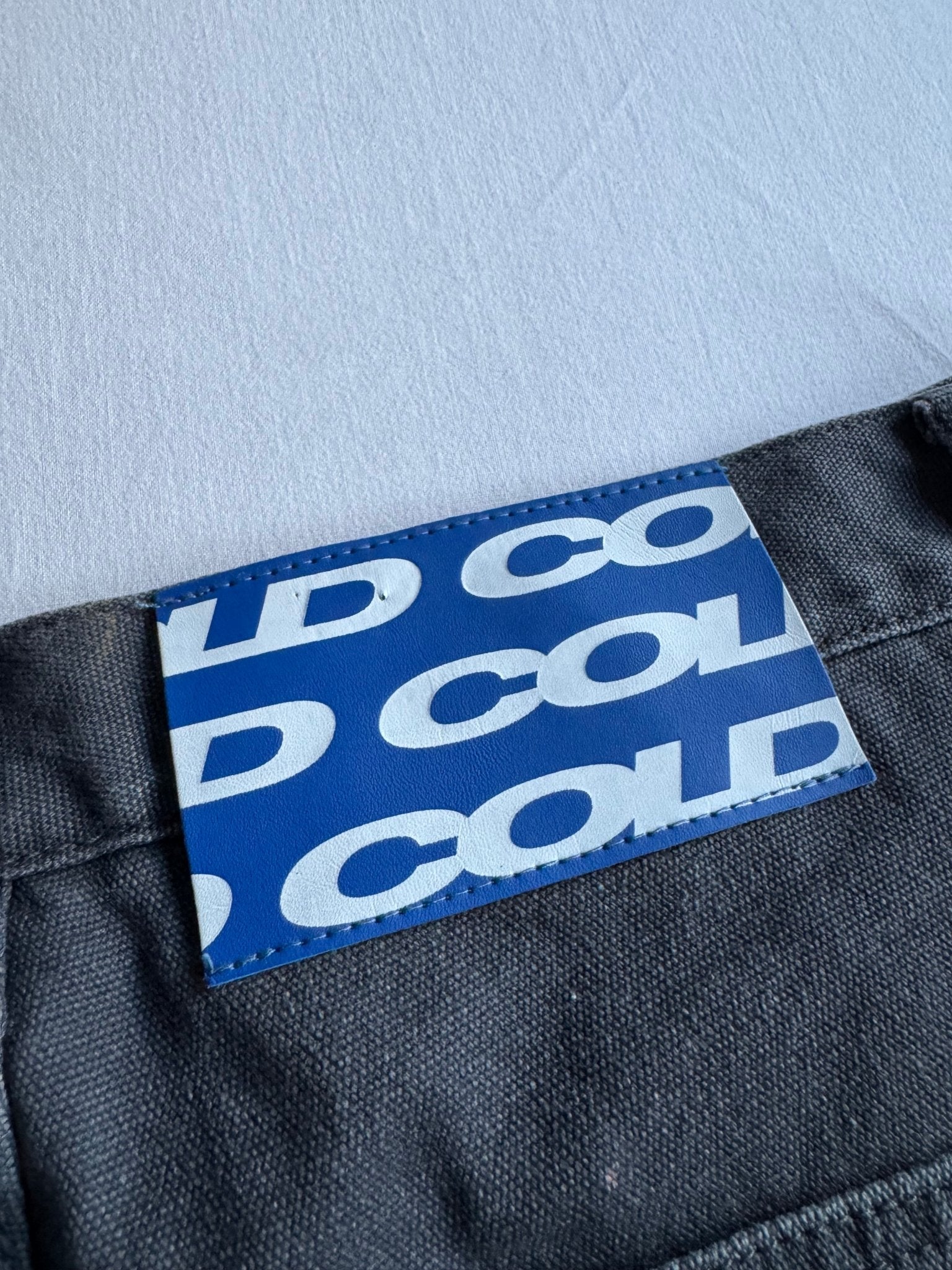 🔨 Pantaloni Carpenter Cold Culture Washed Black – Mărime L Bărbați - anbracaminte