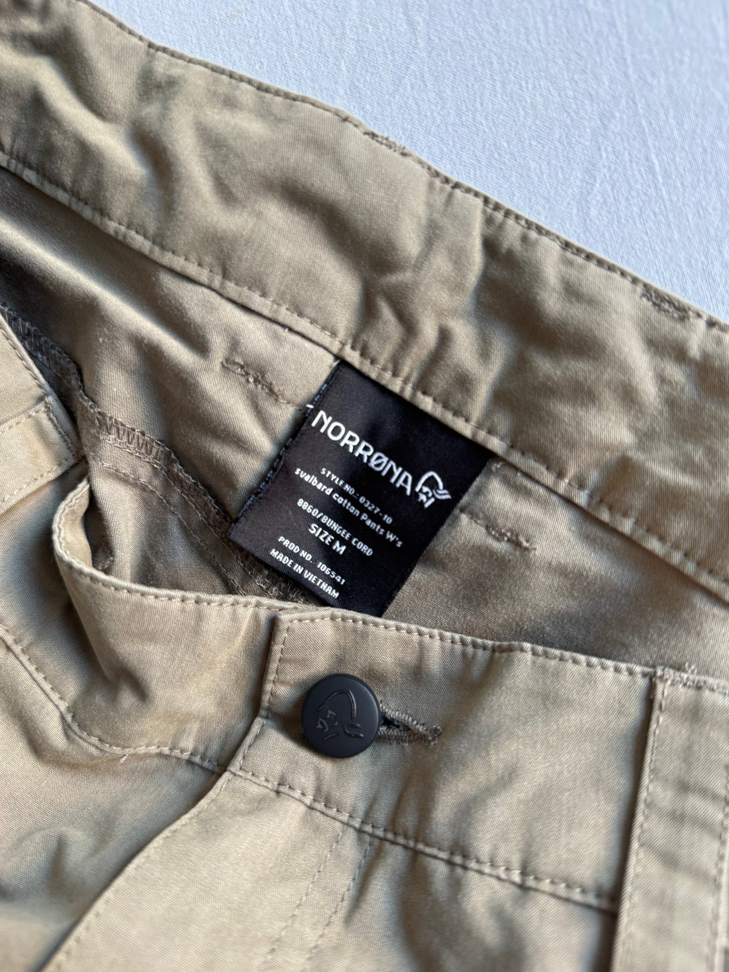 🥾 Pantaloni Damă Norrøna Svalbard din Bumbac – M - anbracaminte