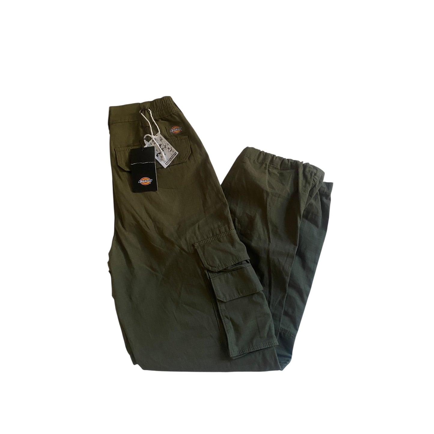 🪖 Pantaloni Dickies Cargo – Dark Olive – New with Tags – W26 - anbracaminte