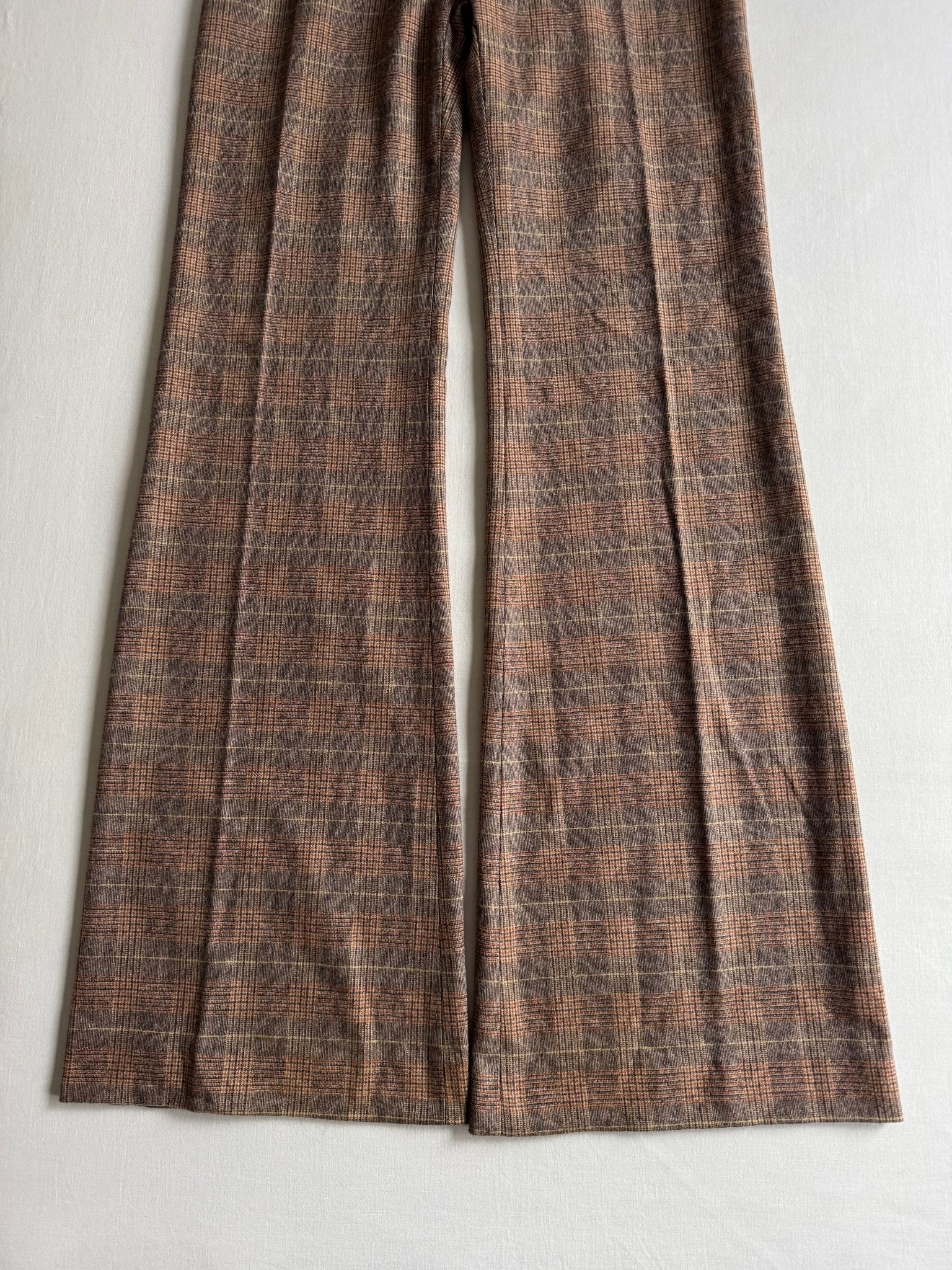🐑 Pantaloni evazați Patrizia Pepe Y2K din lână virgină – mărimea IT 40 (mărimea S), Made in Italy - anbracaminte