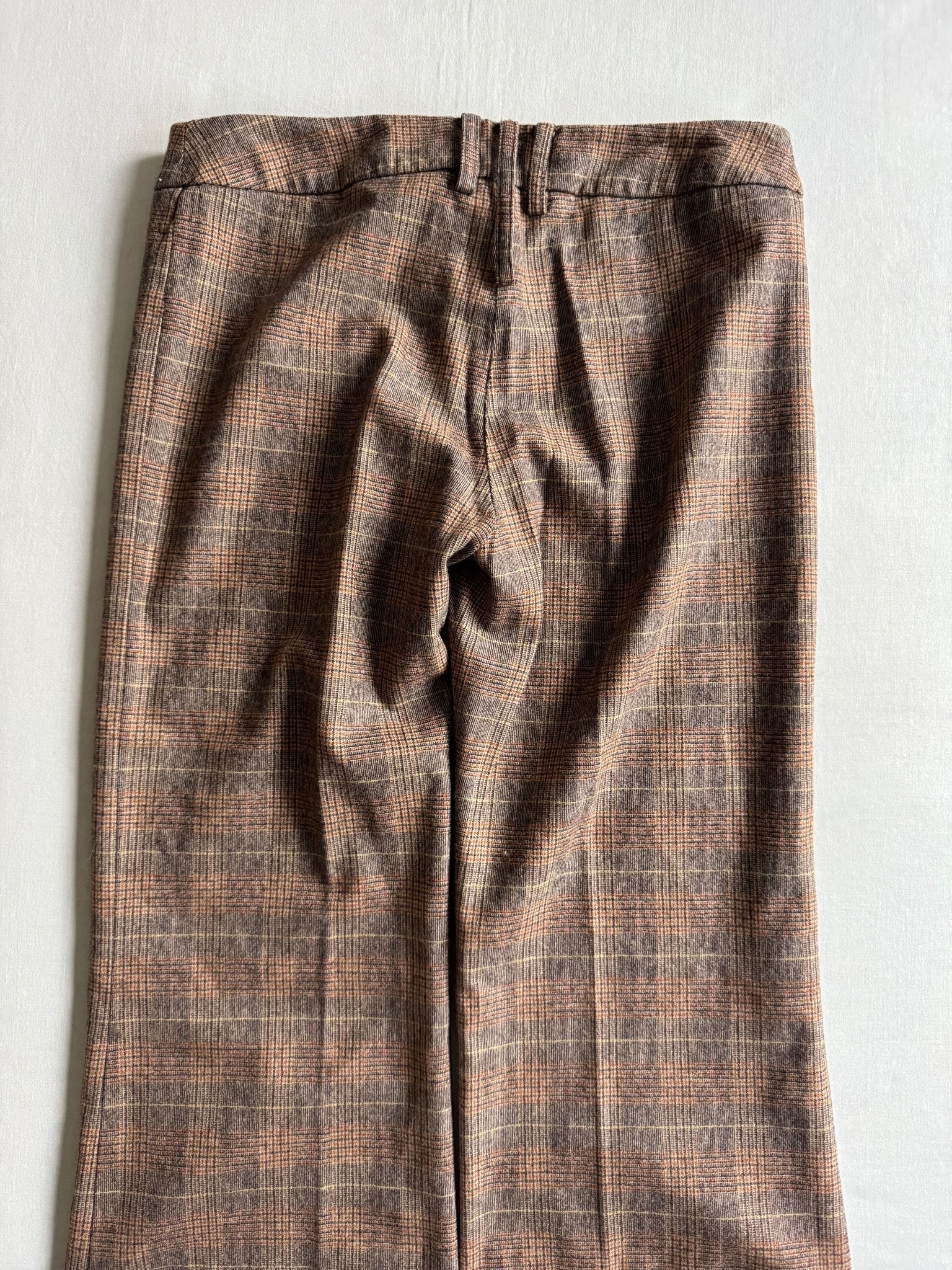🐑 Pantaloni evazați Patrizia Pepe Y2K din lână virgină – mărimea IT 40 (mărimea S), Made in Italy - anbracaminte